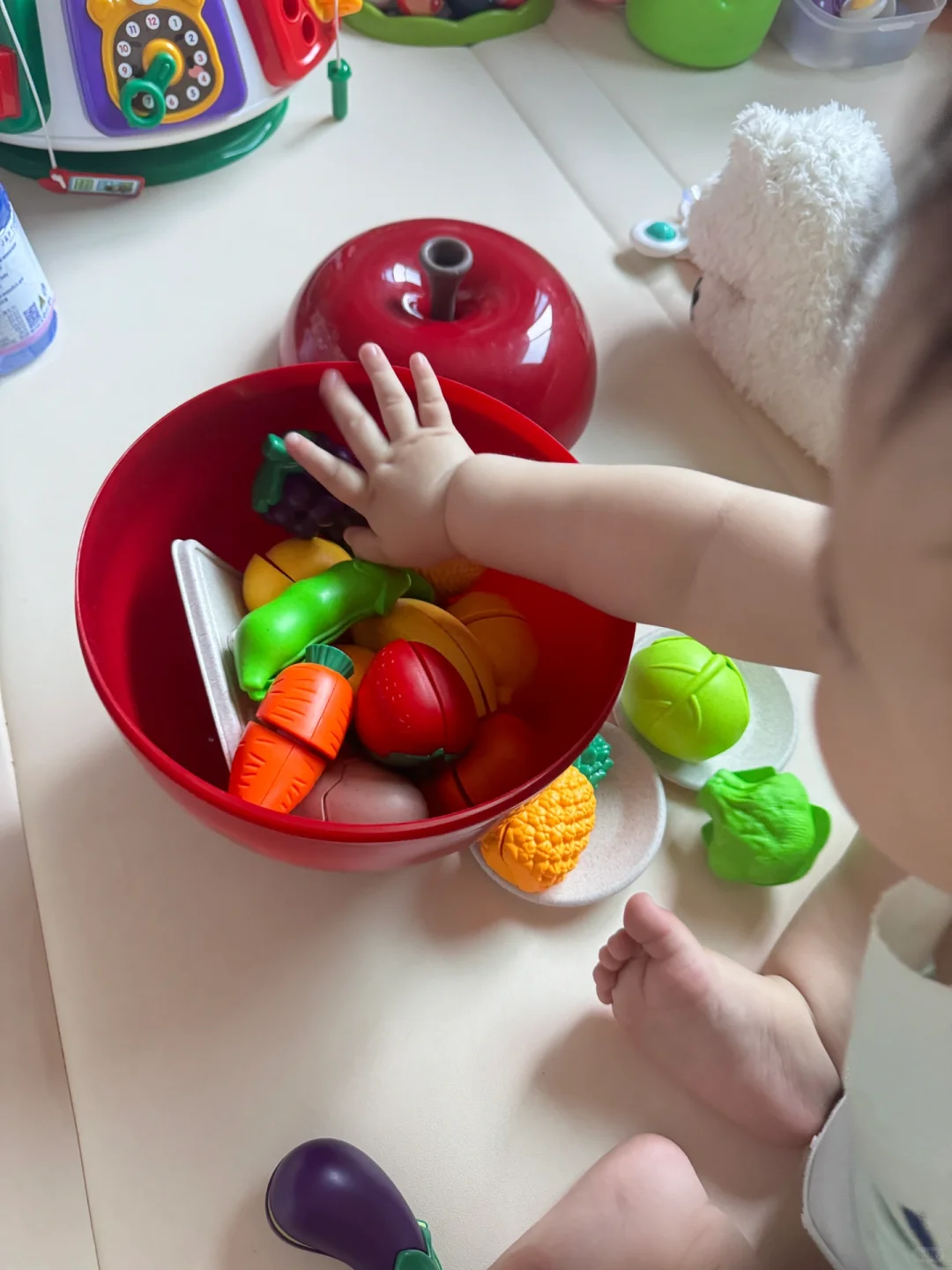 十月龄宝宝爱玩玩具分享