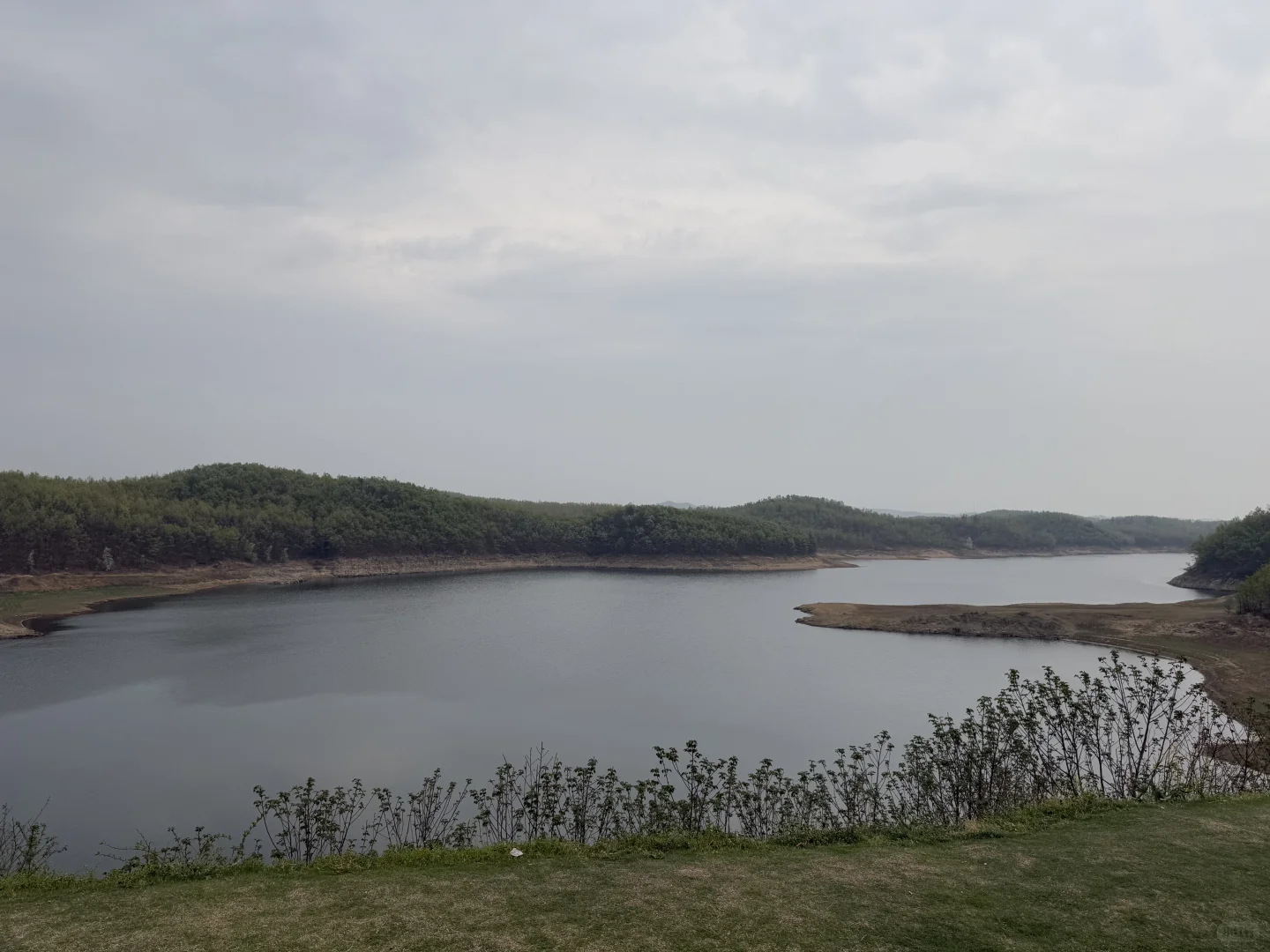 偶然发现能一个露营的服务区，环境优美