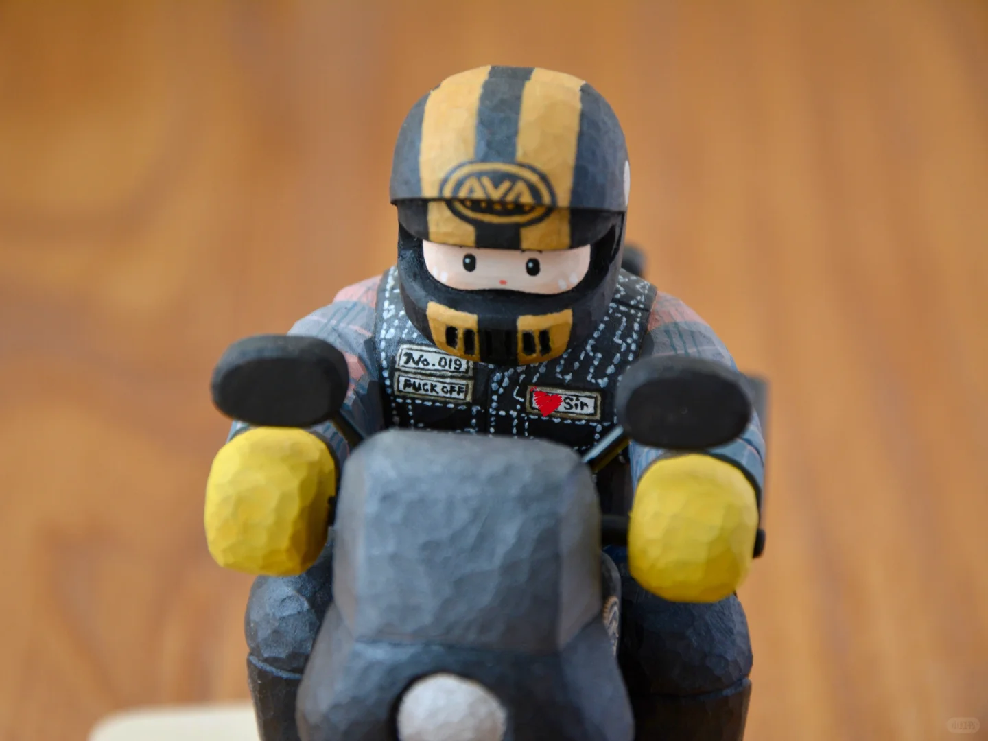 木头雕的摩托车？我不信！