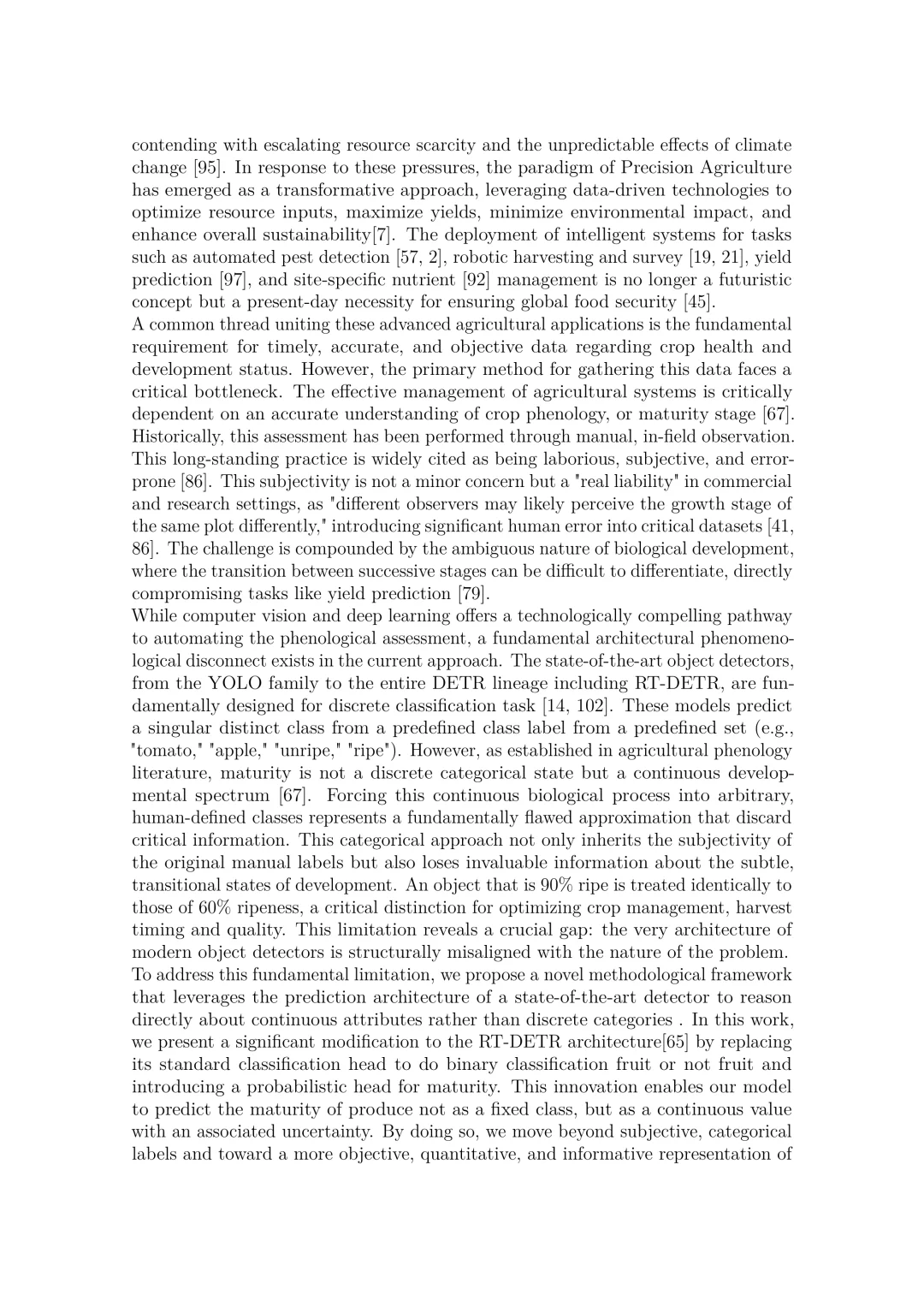 果物熟度估计的概率新范式