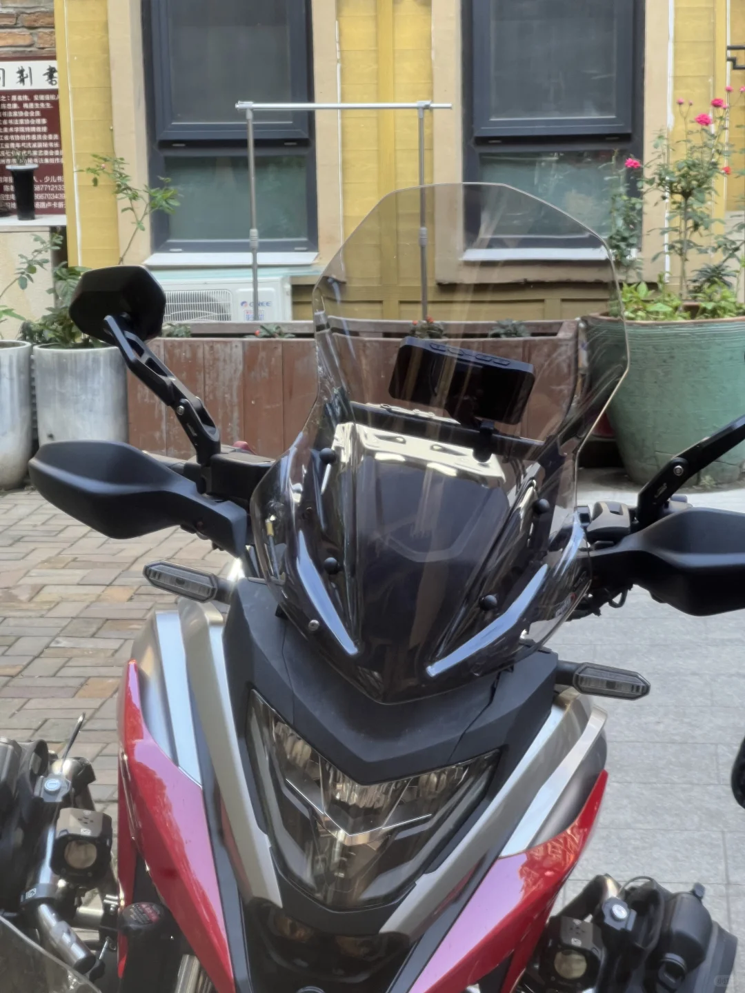 nc750x刷欧版动力，更换puig风挡，新机油保养