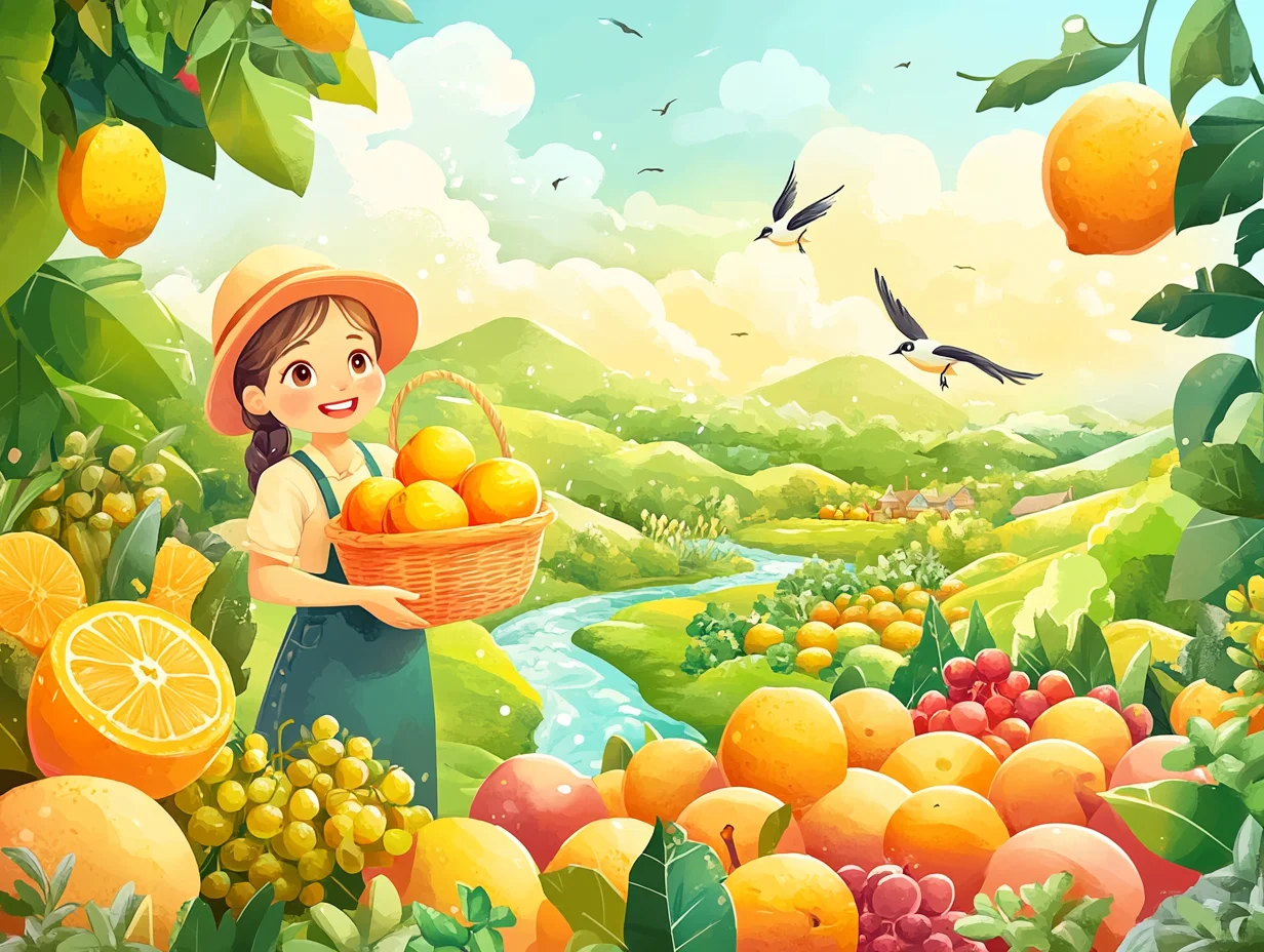 重磅收藏之水果插画(助农系列)