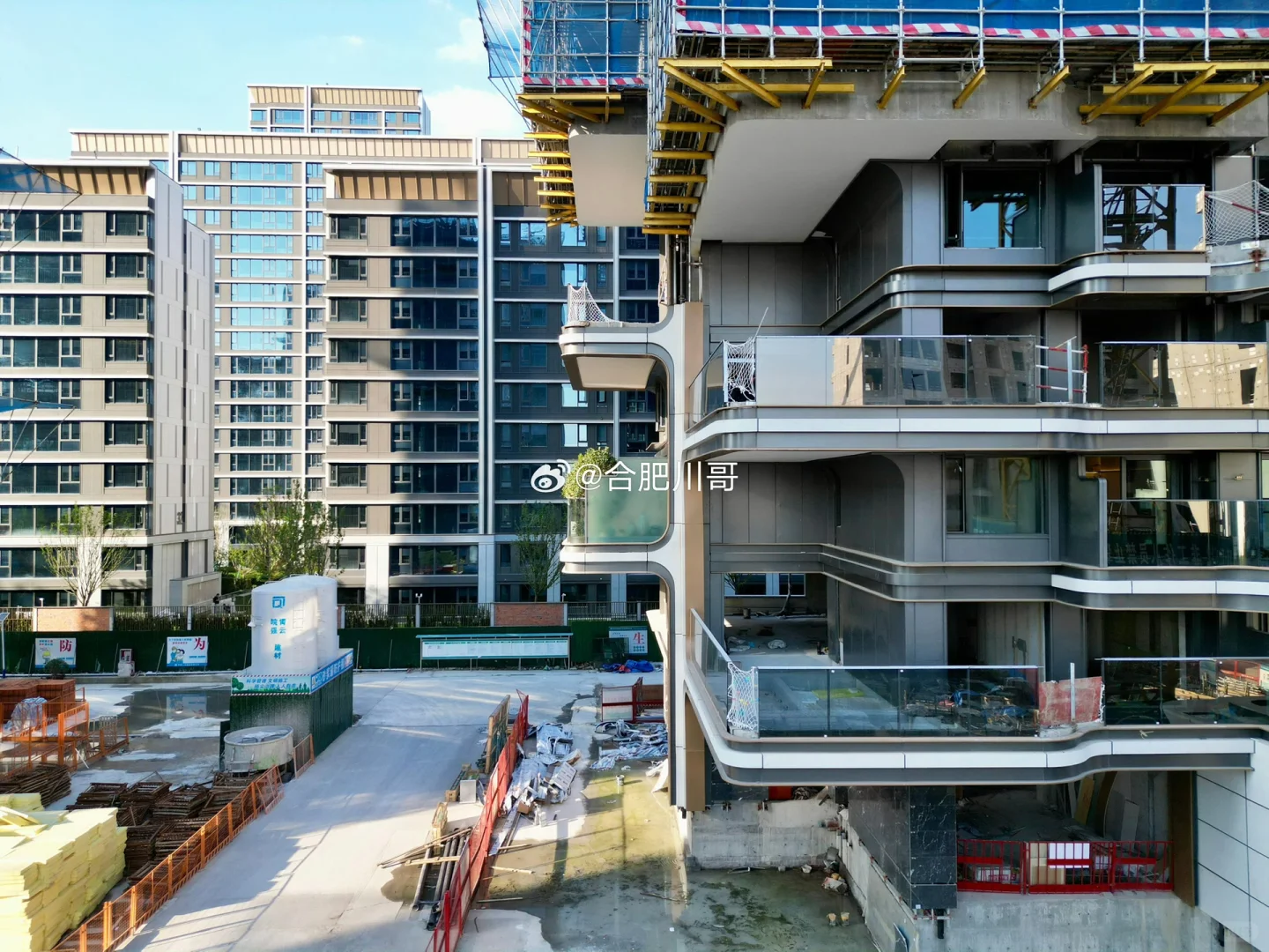 宣传合肥首个四代住宅壹品森境实体效果出来