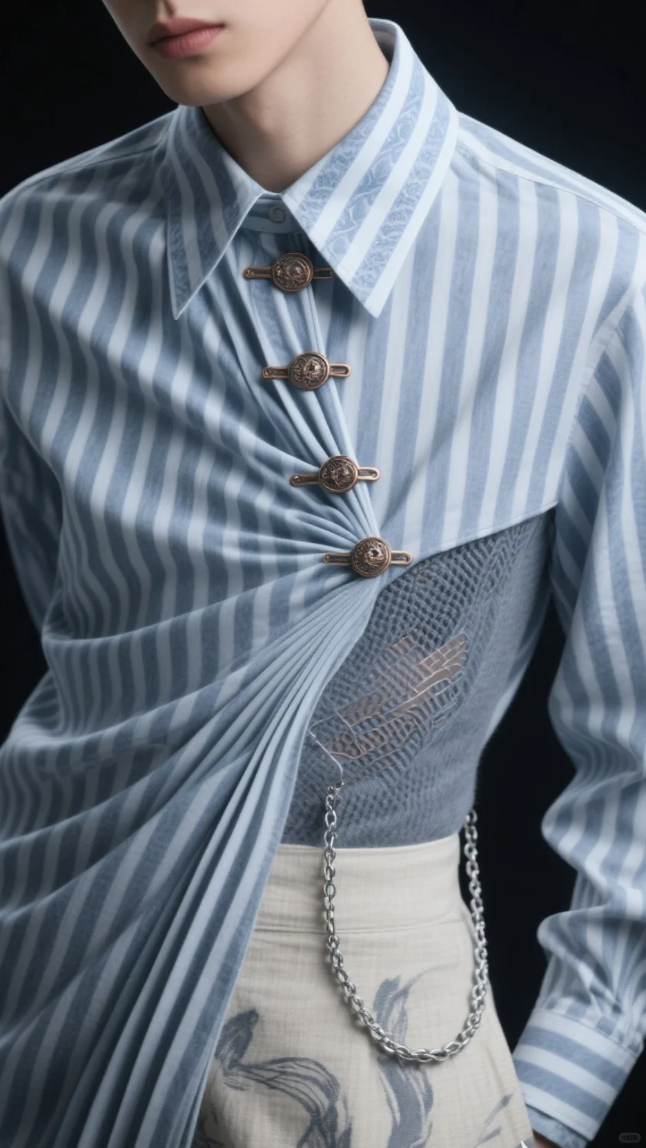 创新：解构与衬衫结合