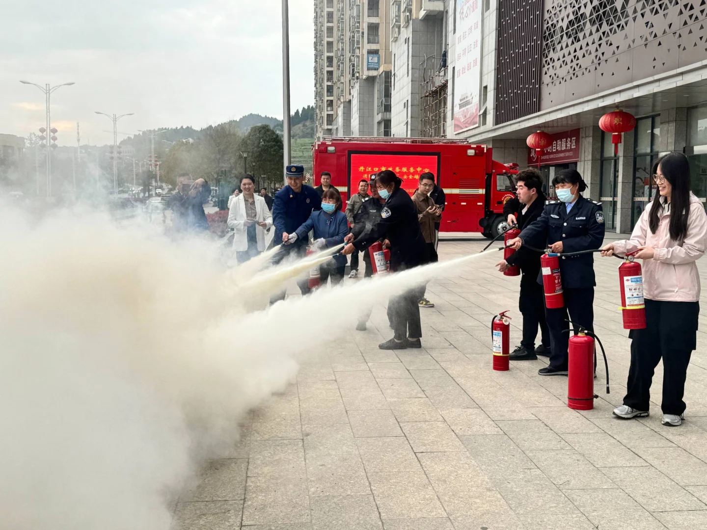 消防联动门检测