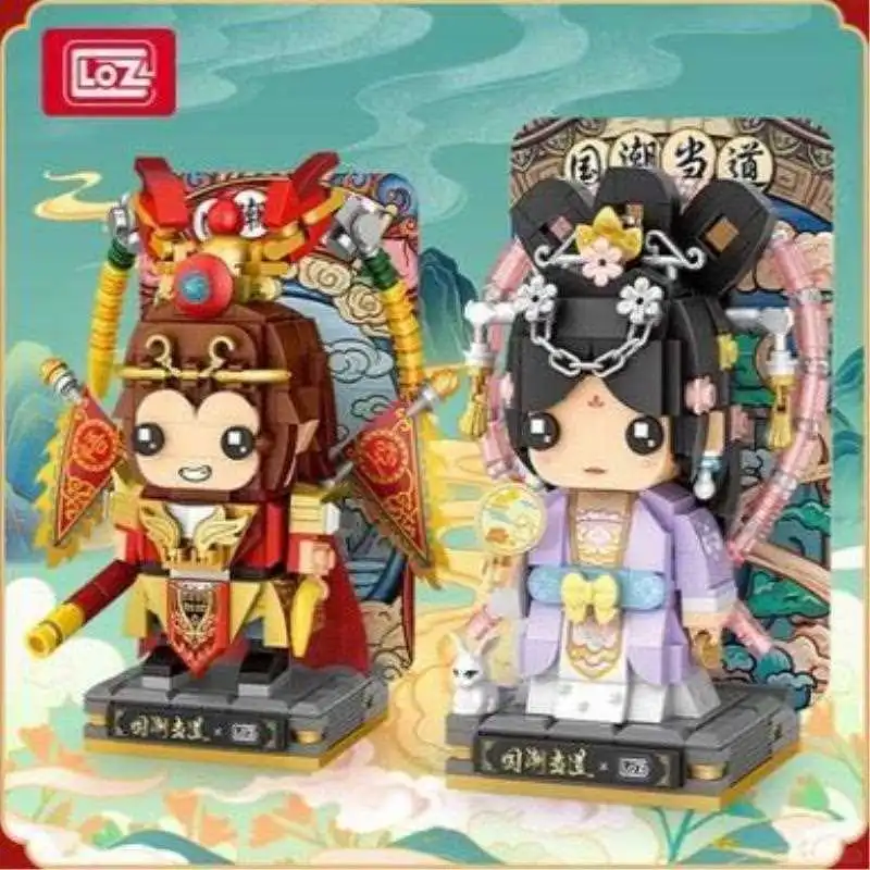 国潮来袭！京剧刀马旦积木玩具超有趣?