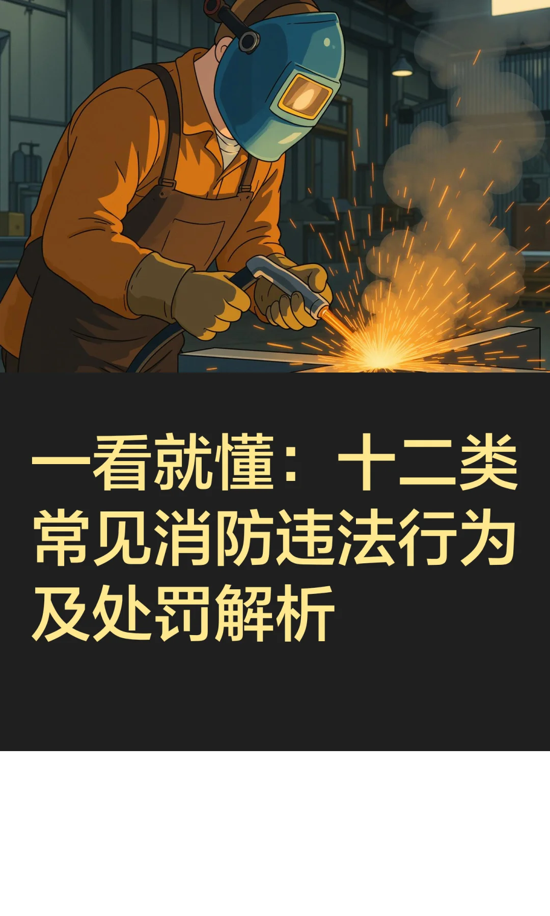 一看就懂：十二类常见消防违法行为及处罚