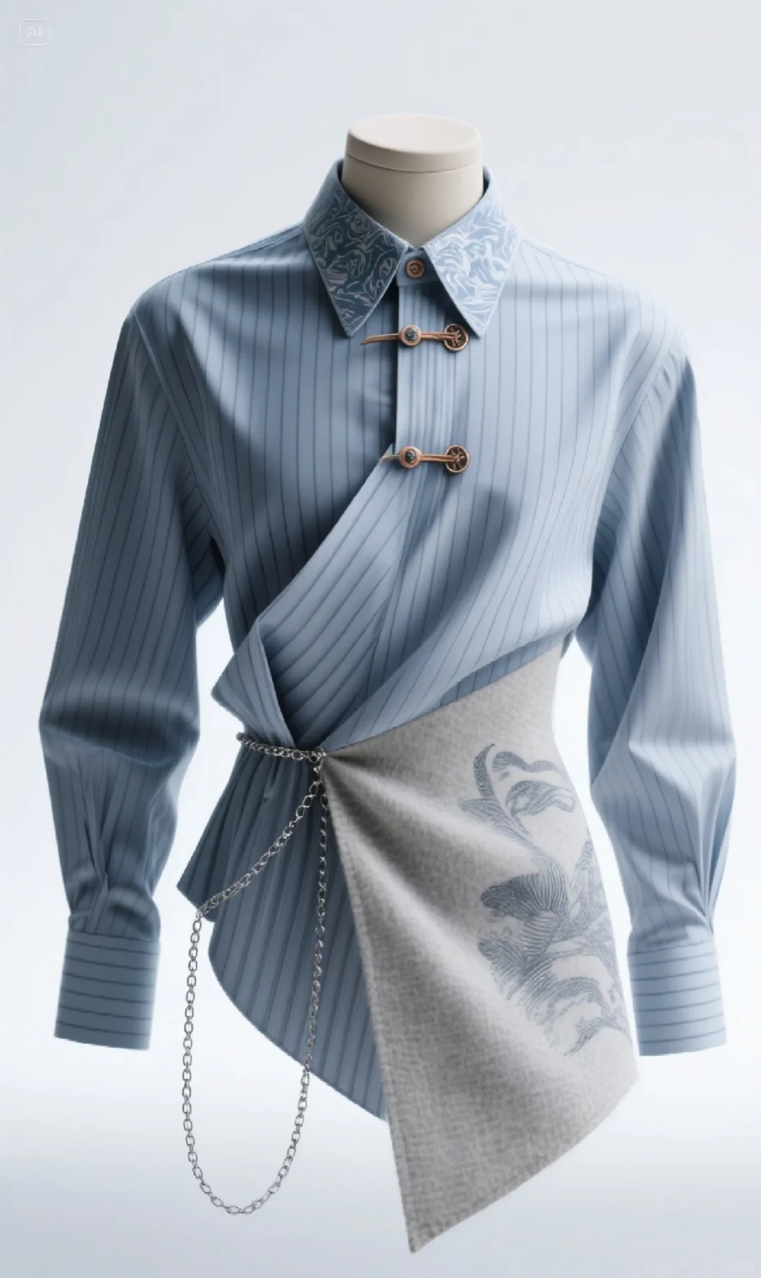 创新：解构与衬衫结合