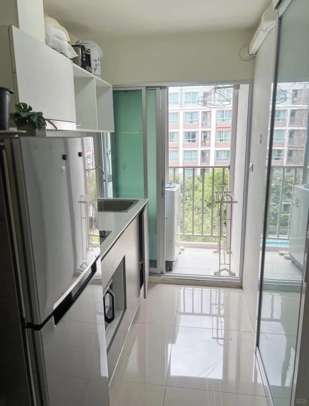 dcondo ping?‍♂️泳池景观开间出租12000铢