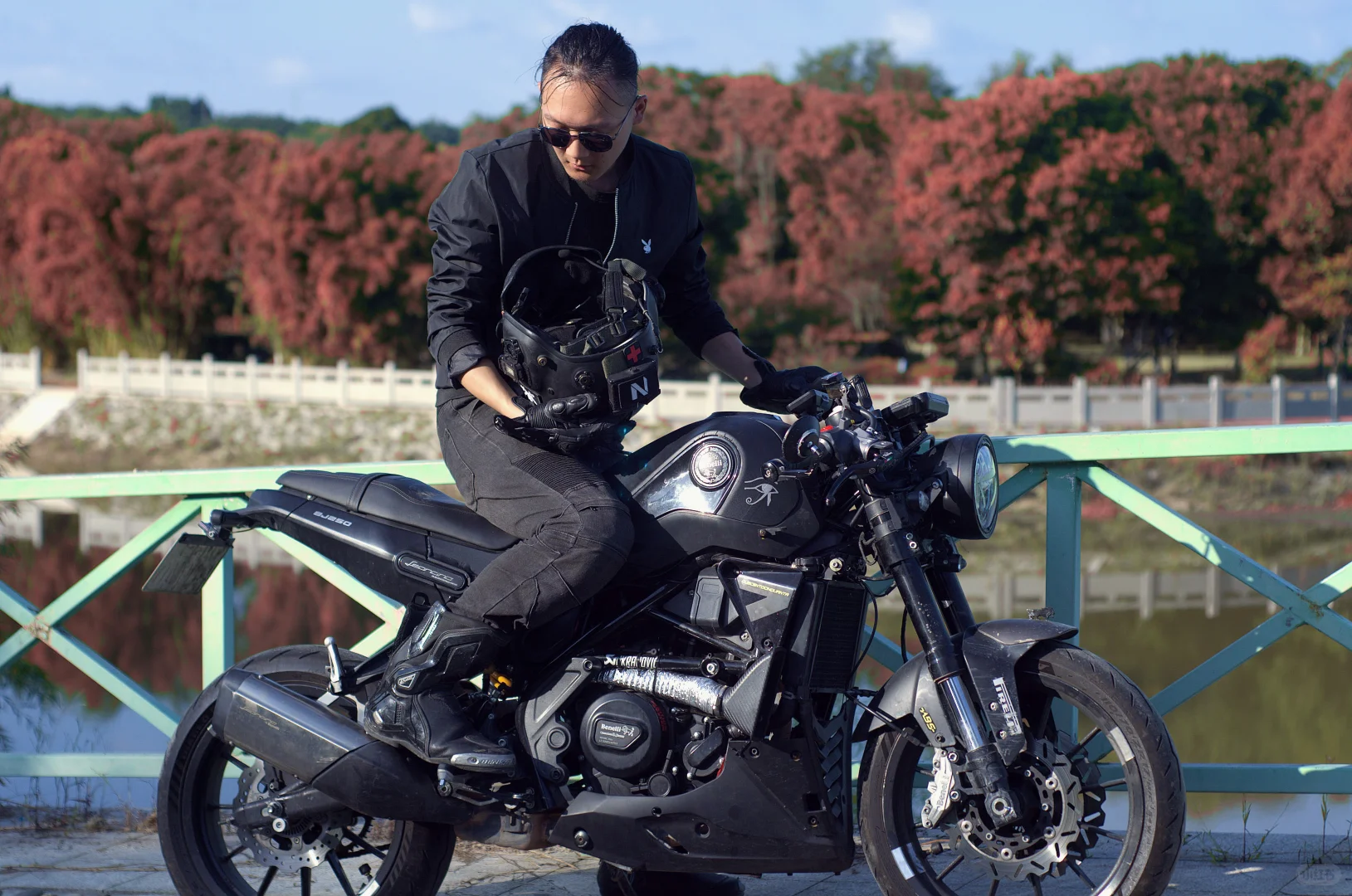 骑在风中，秋在树中?