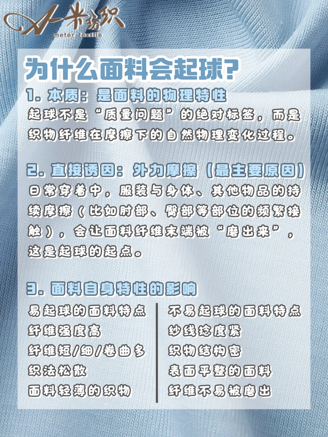 ?为什么面料会起球？这篇说透！