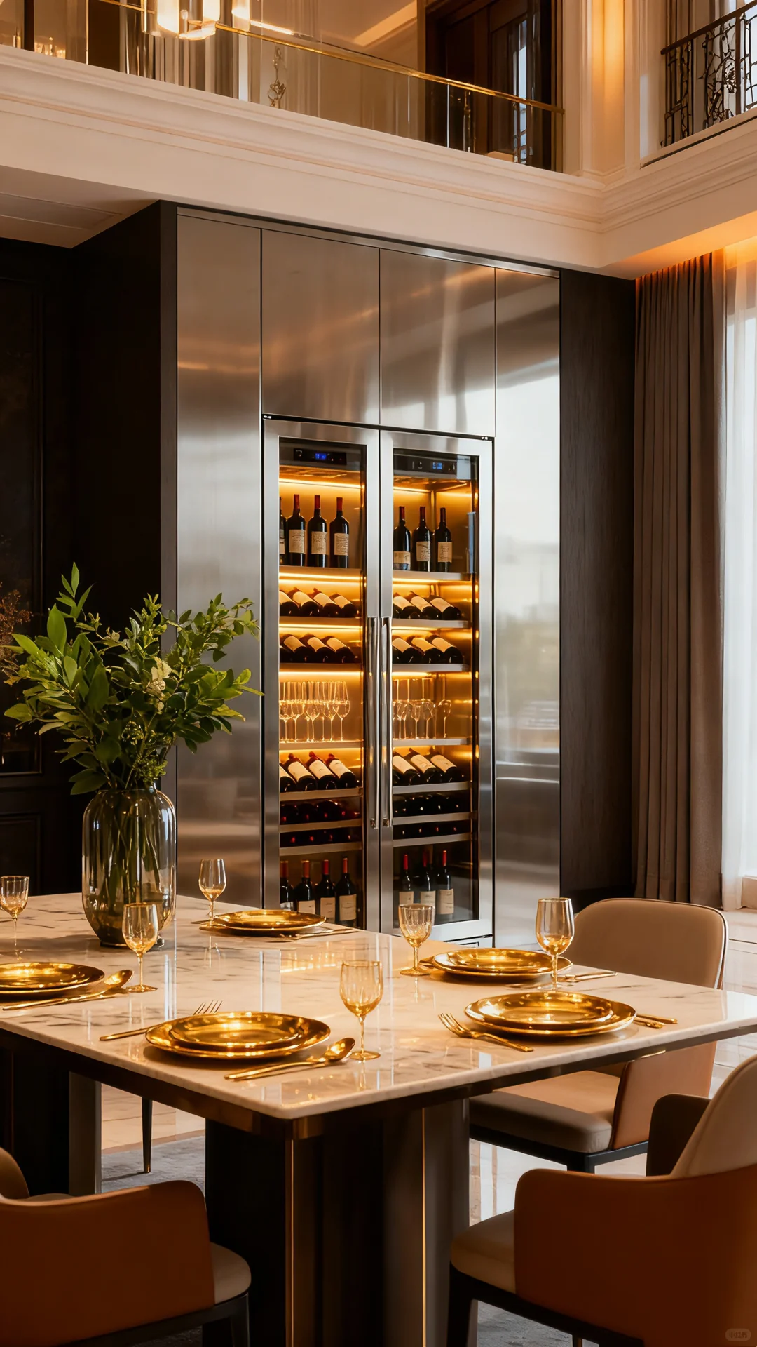 充满设计感的酒柜让居家空间提升生活品质