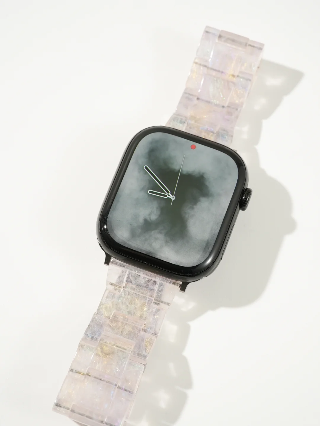 鎏金镶嵌 ✨透明树脂小众款表带 美到失语