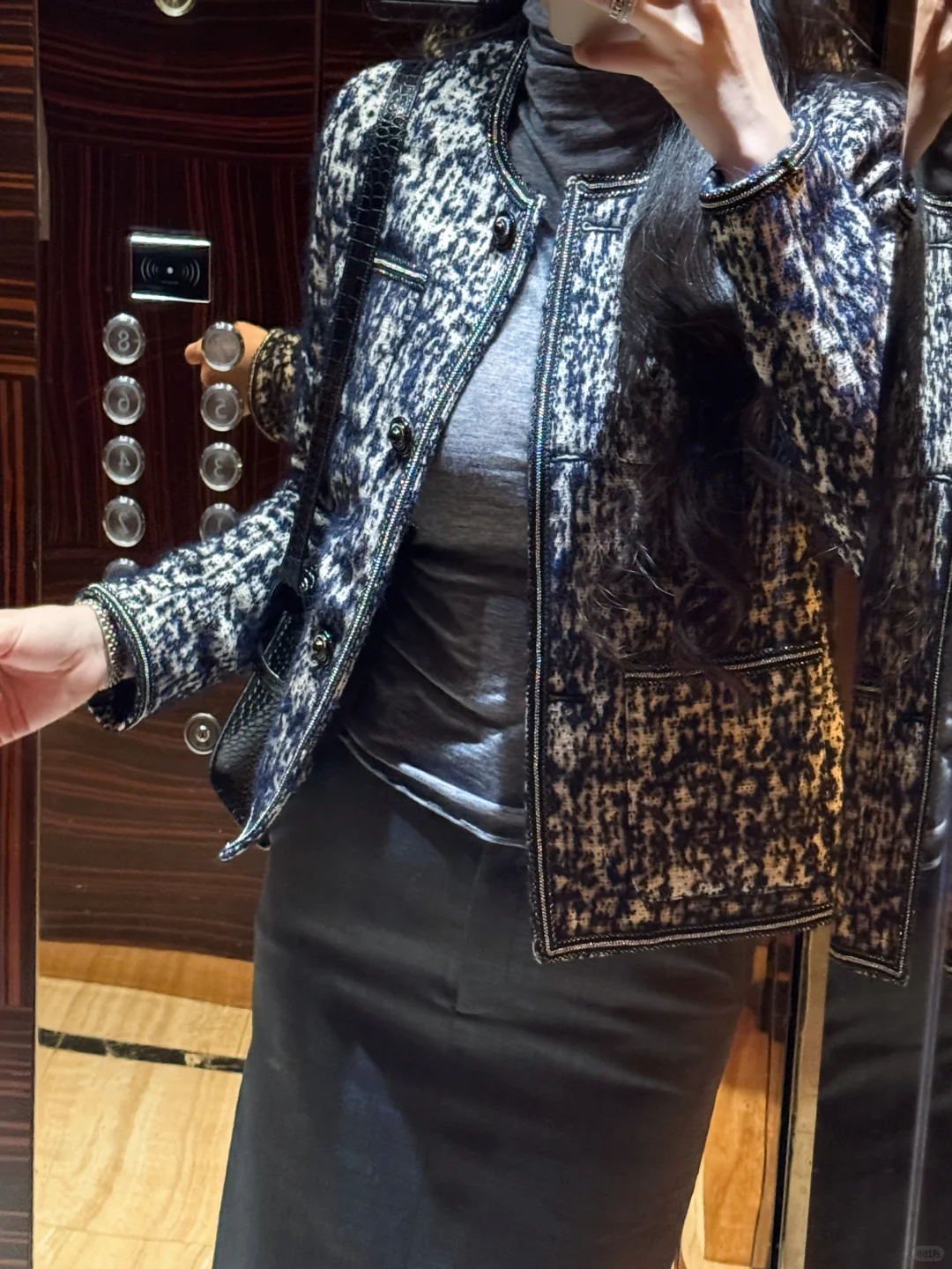 今天是精致的都市丽人