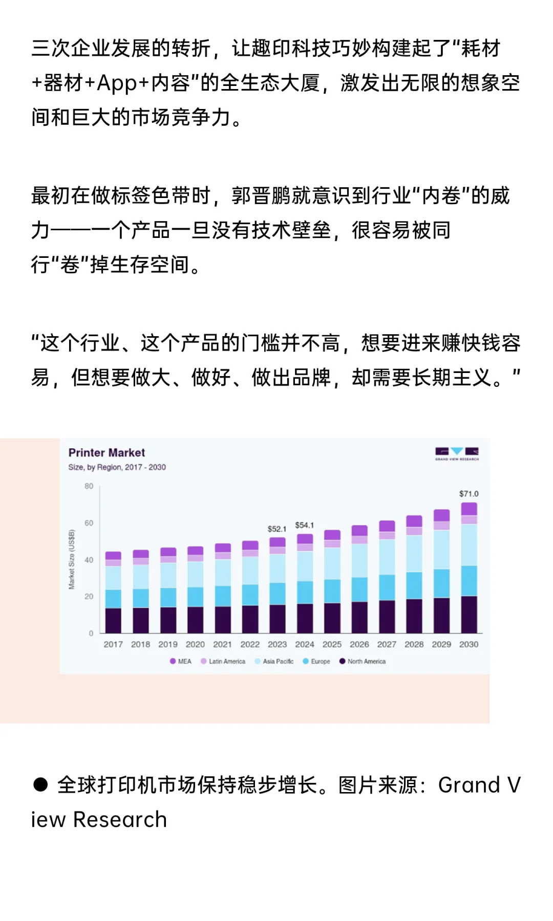 他靠巴掌大的打印机，征服欧美，年入18亿