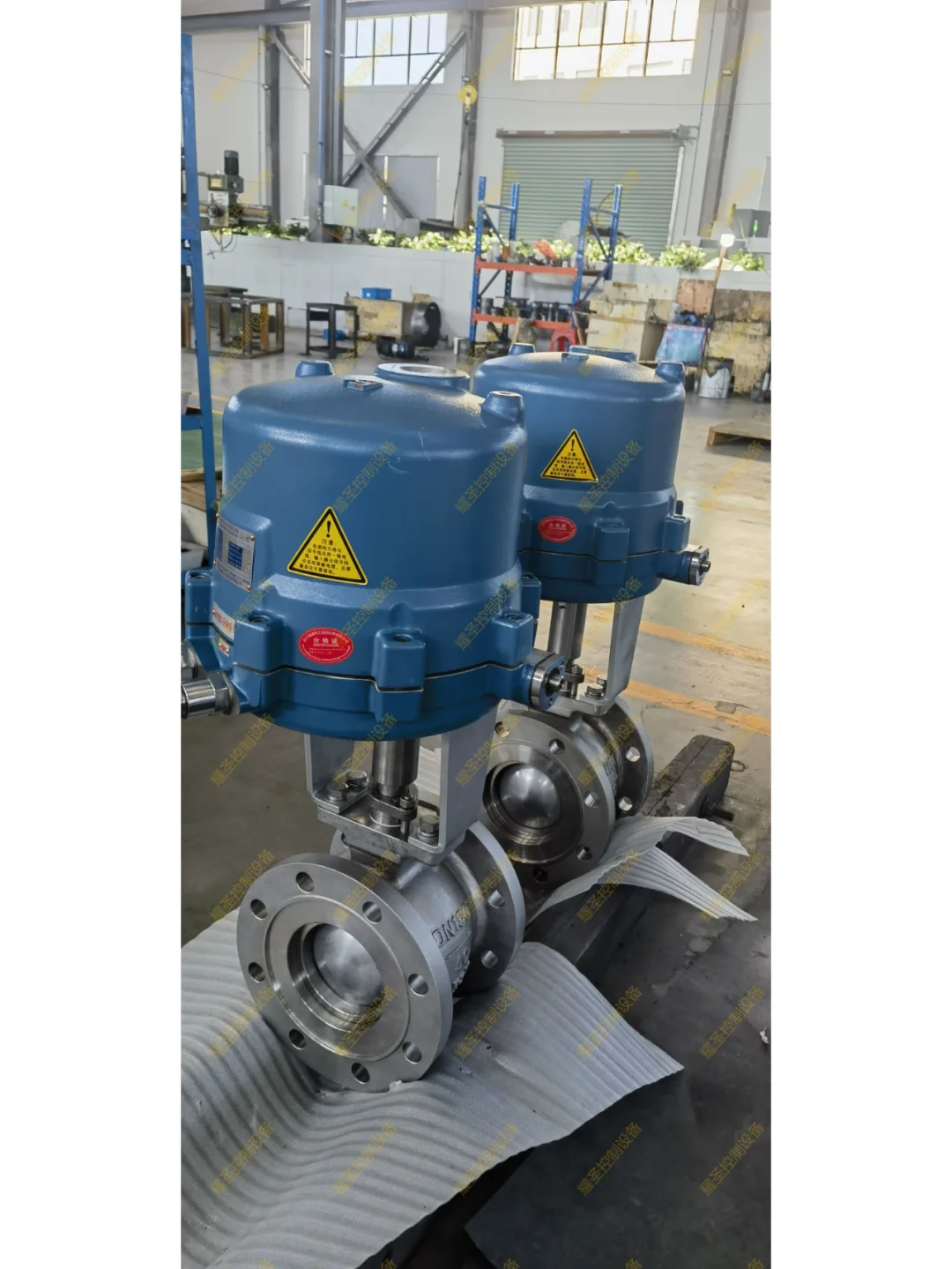 耀圣电动 V 槽球阀——高效控制的理想选择