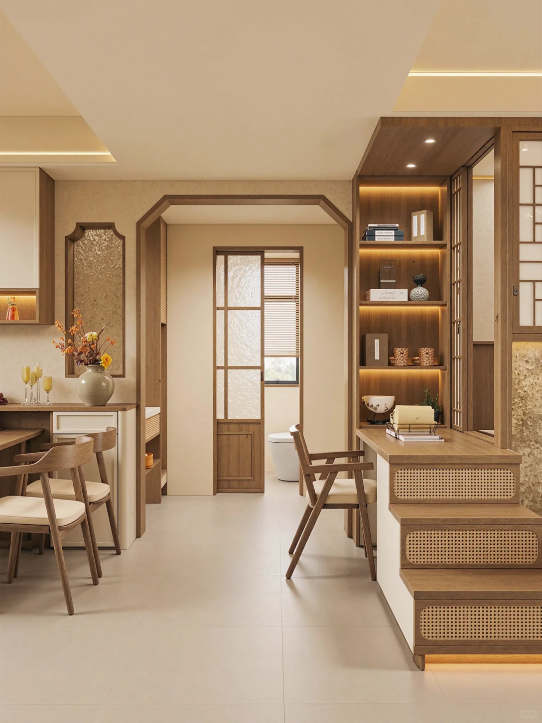 ?被业主狂夸的宋式新家！一房三用到极致