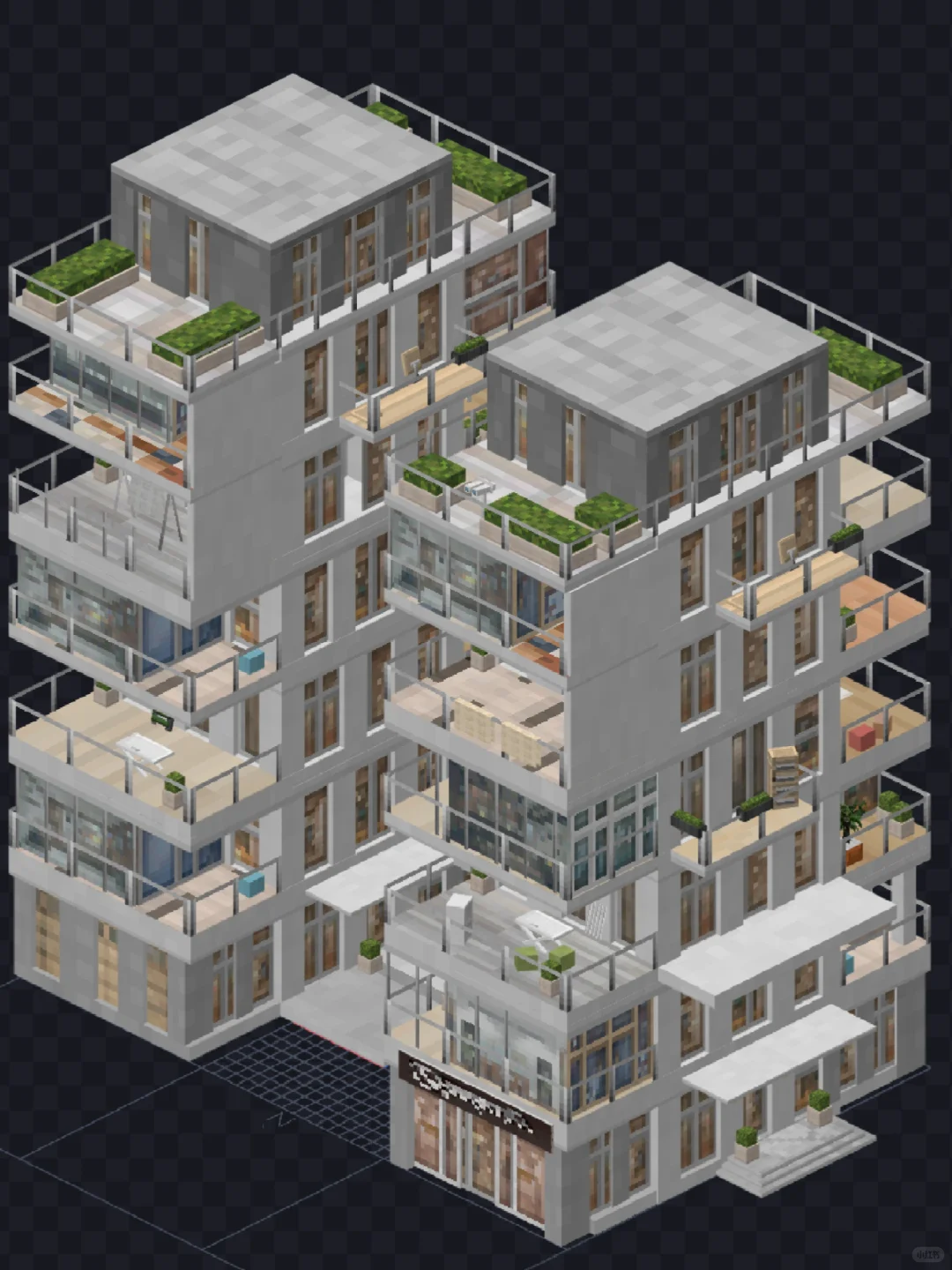 MC建筑模型，招长期合作模型师