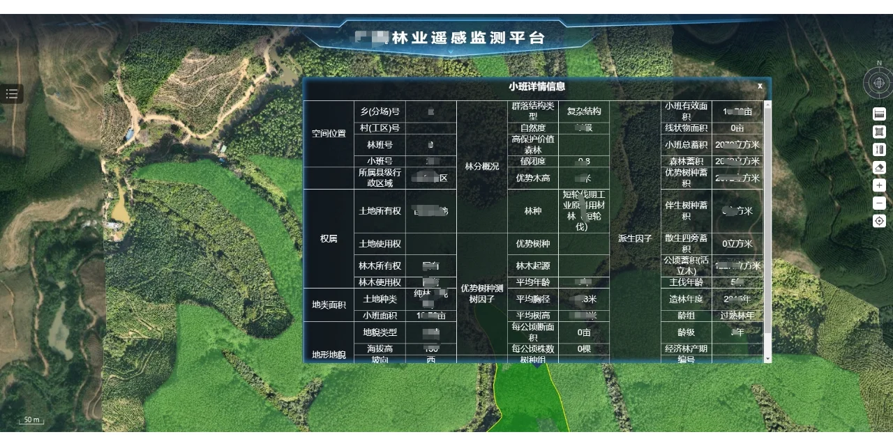 智慧林业遥感监测平台