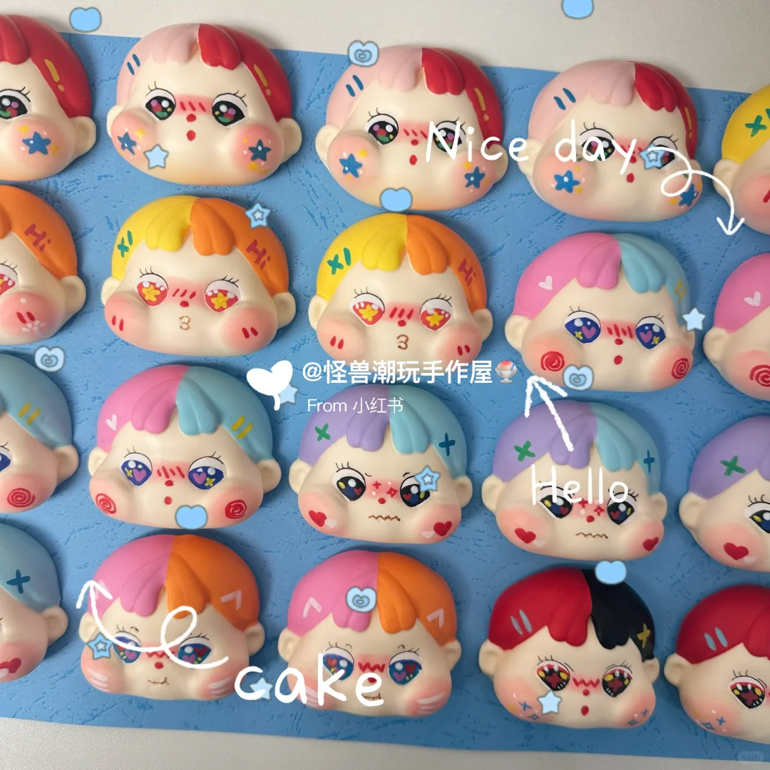 qoqo手绘脸画不停