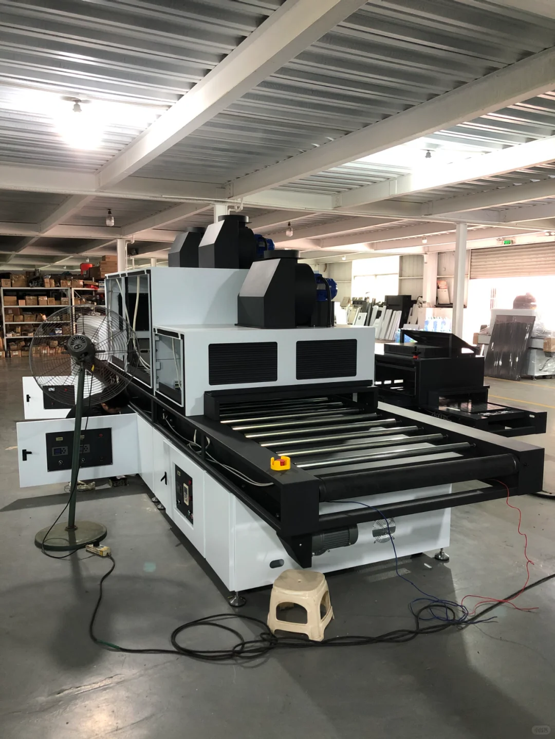 轮转印刷机UV胶印机UV油墨印刷配套固化设备