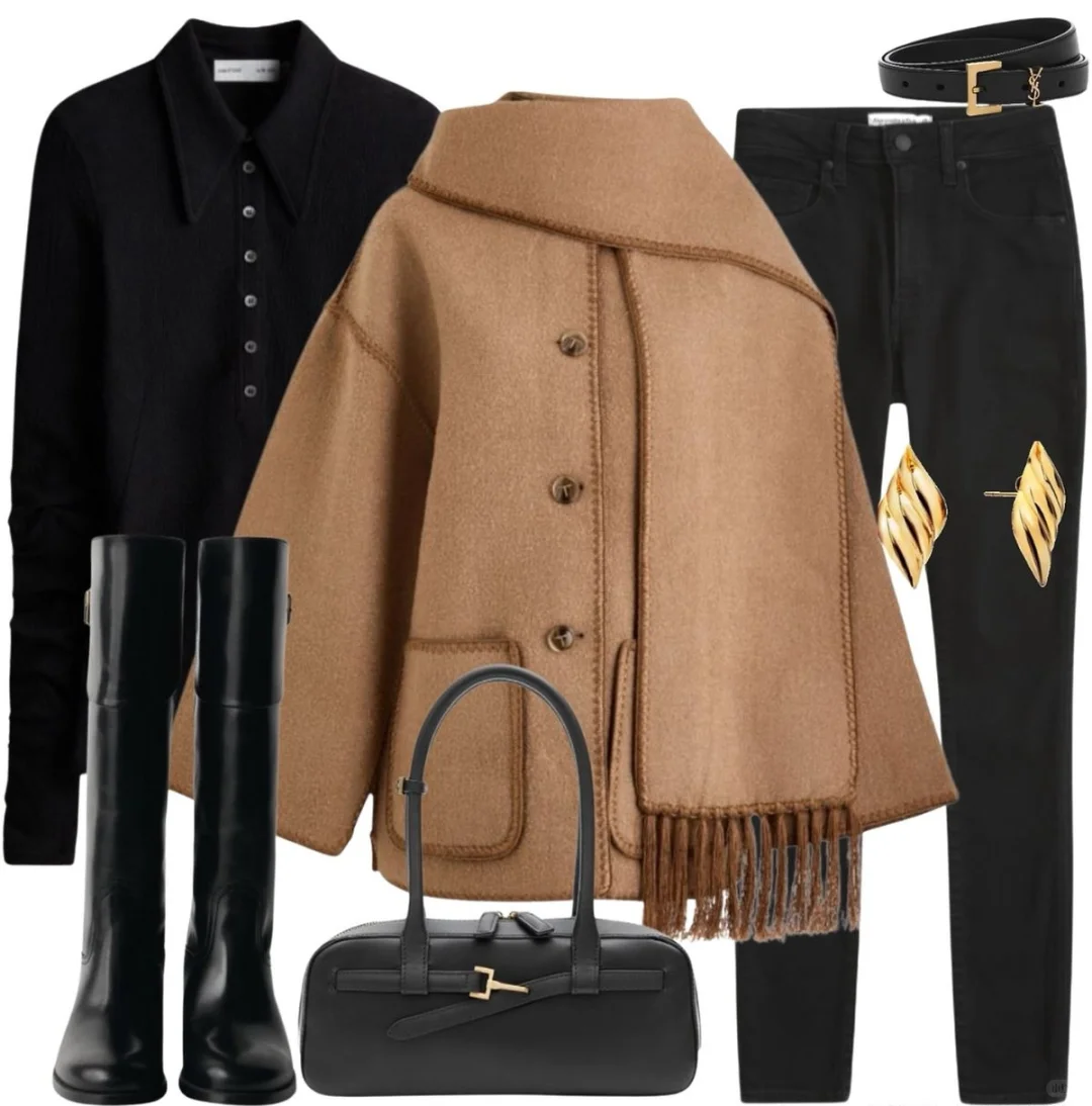 ootd|秋冬通勤温暖高智感穿搭分享