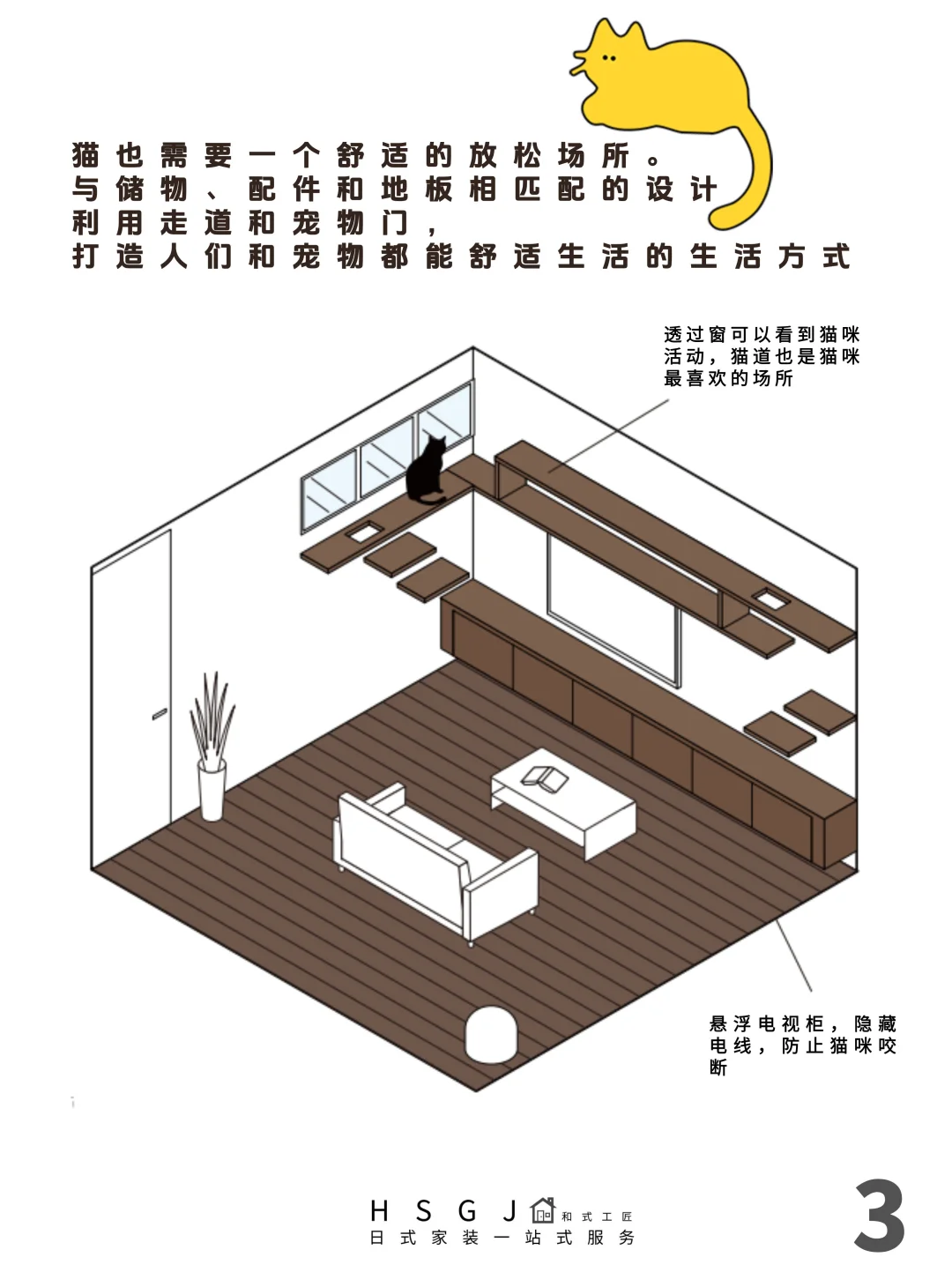 父母和宠物共生宅|如何实现分离不分家?