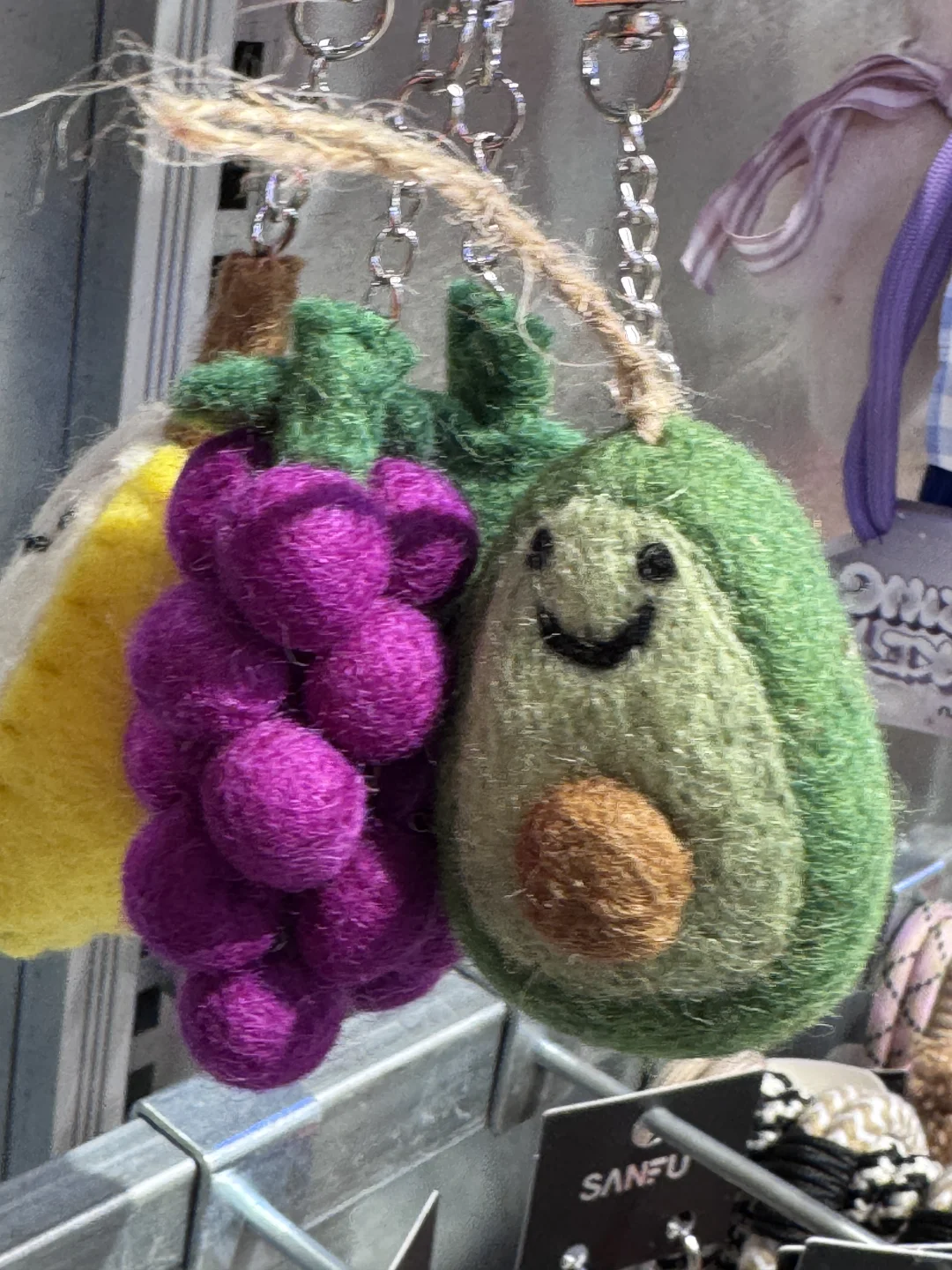 好逼真的农作物挂件！！！