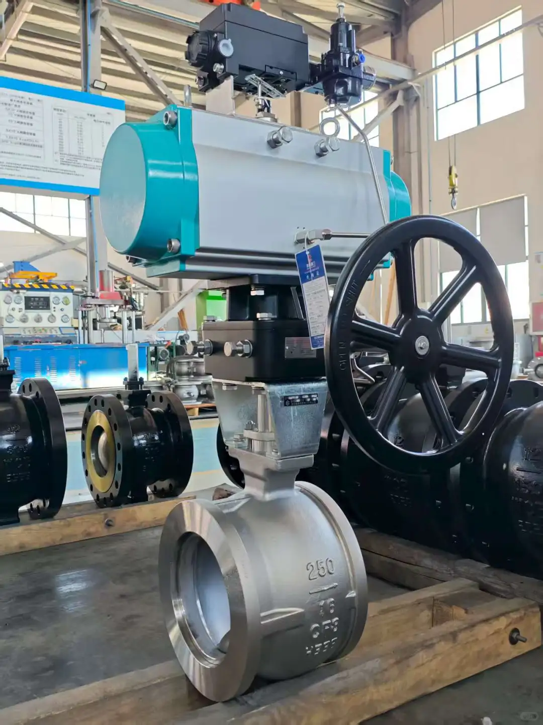 熔融物V型调节硬密封球阀弹簧易失效-耀圣