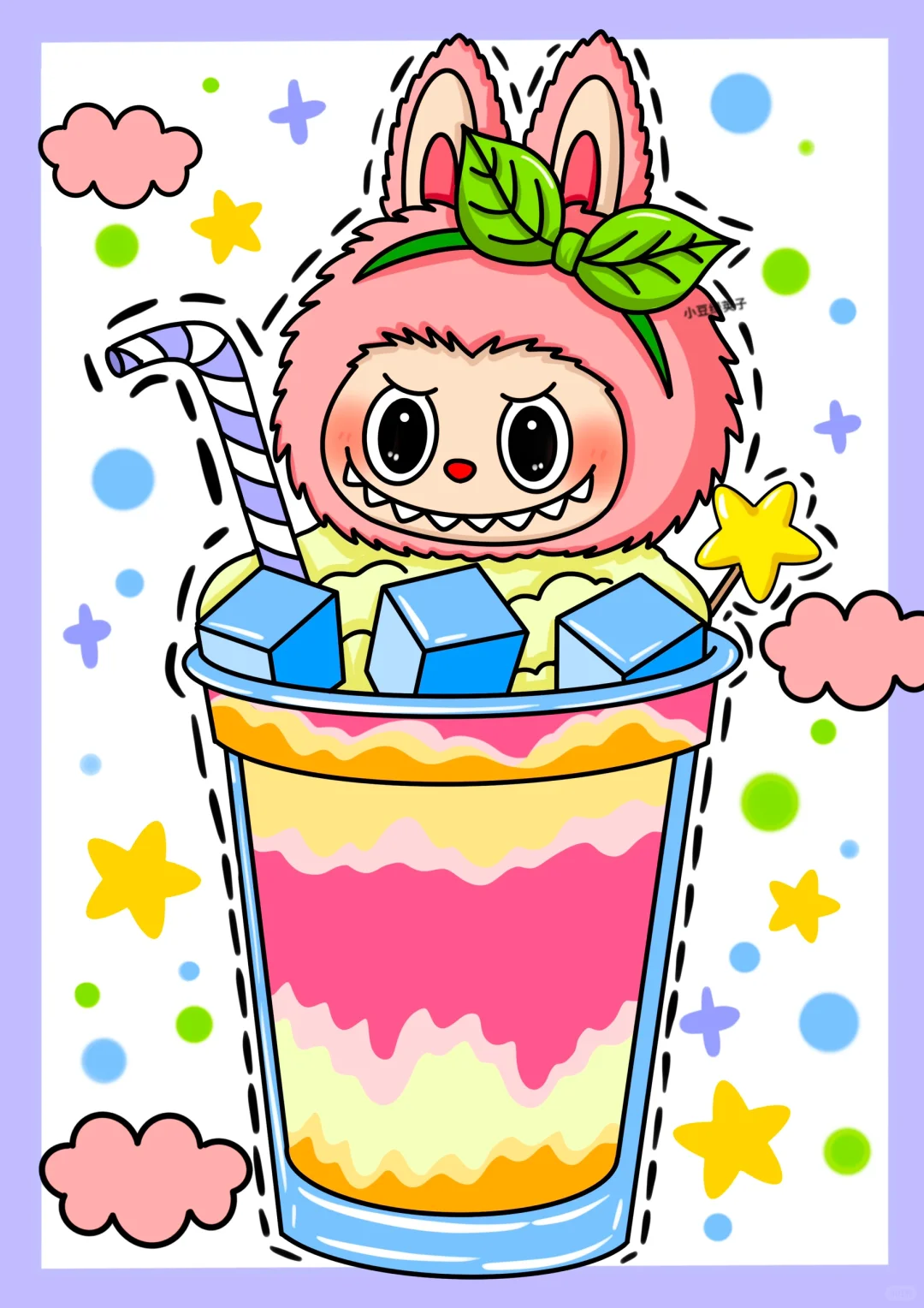 儿童画/《拉布布合集》/儿童创意美术