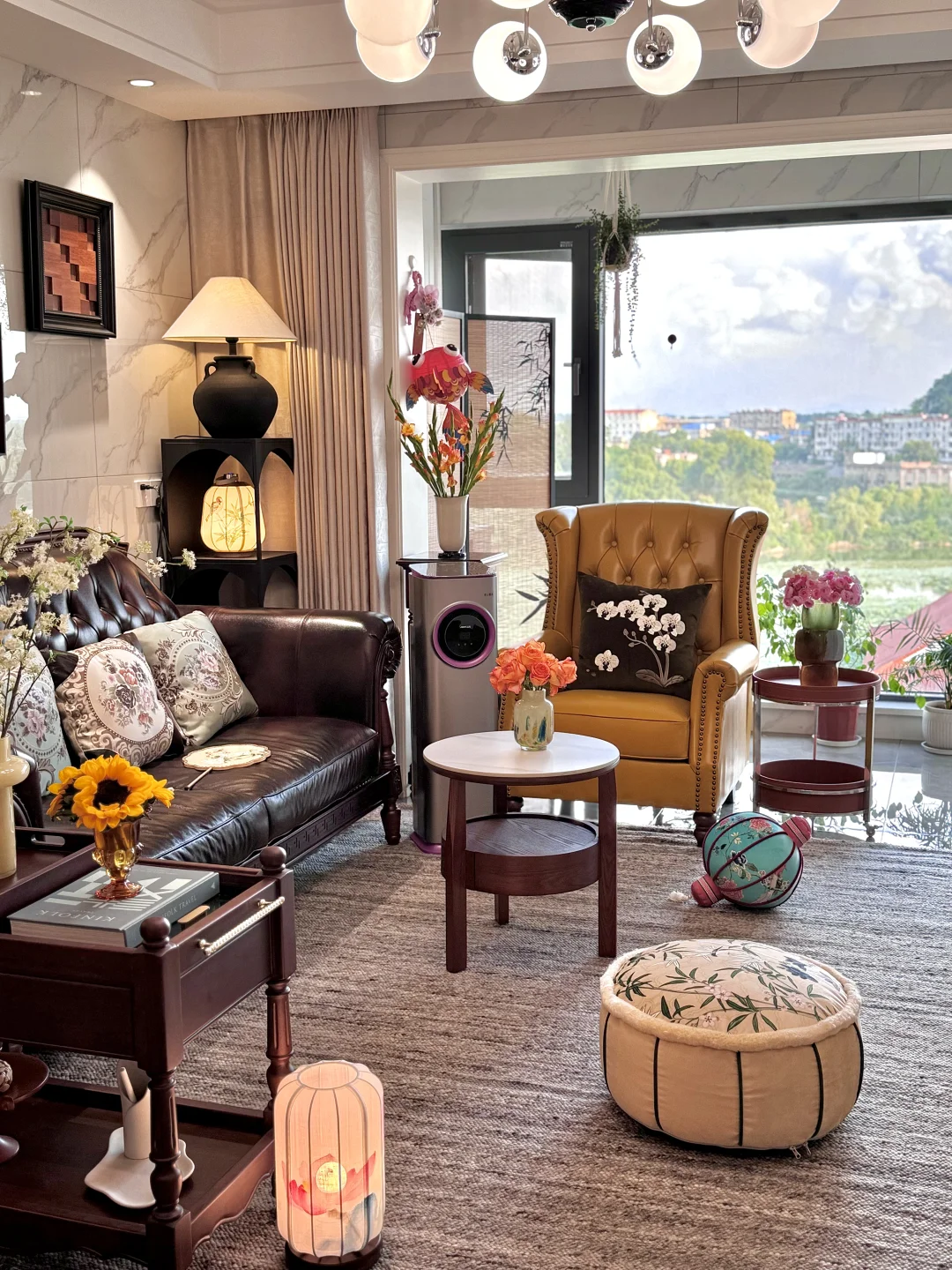 90后自装的混搭风小家,又乱又好看!