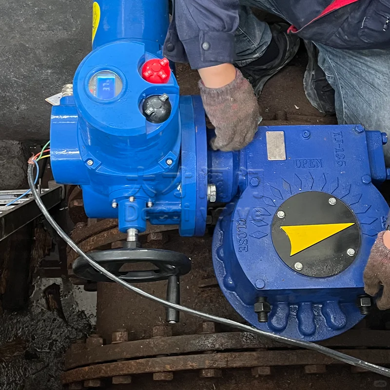 阀门电动装置加装 不改动阀体手动升级电动