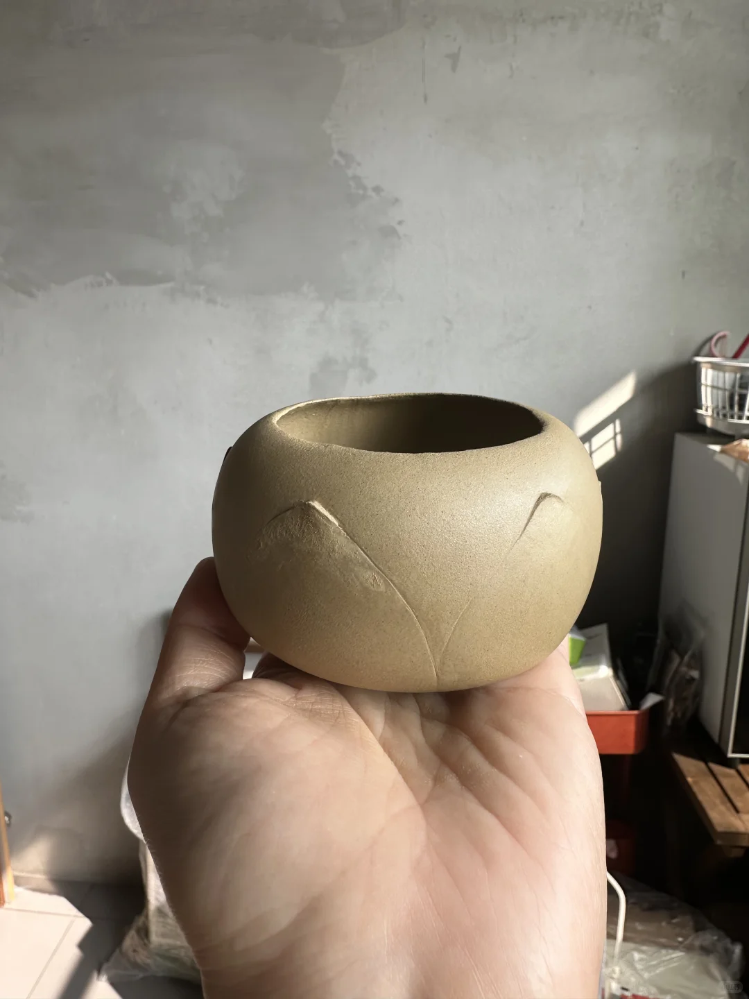 做一个莲花小盂…手工独一无二