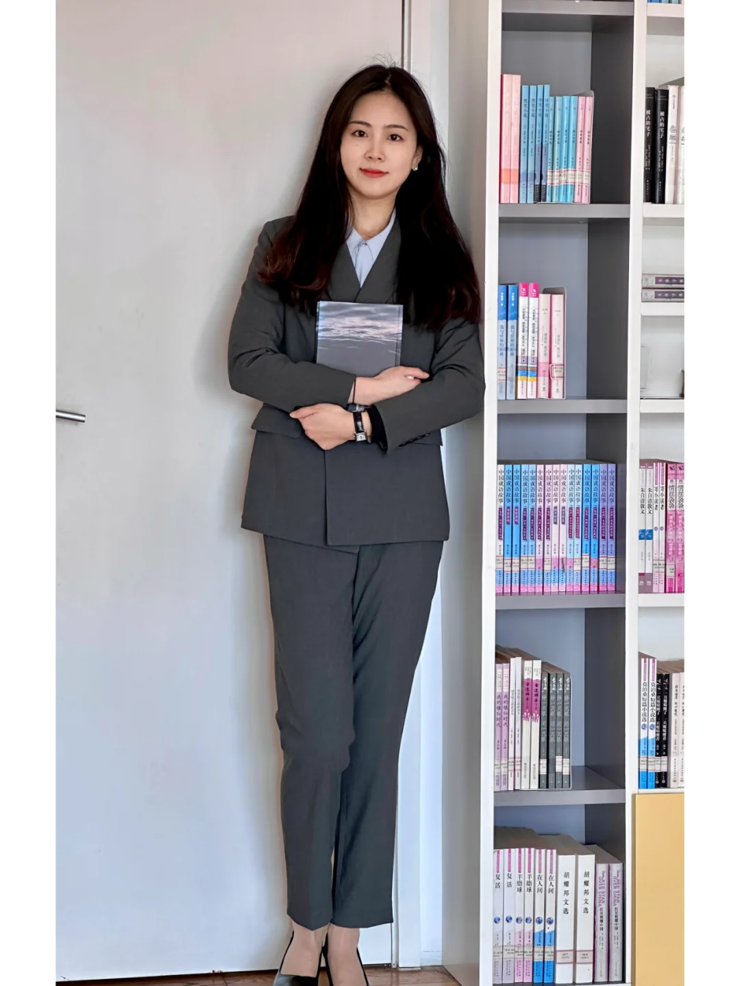 文艺书卷气果然还是要看衬衫+西装~