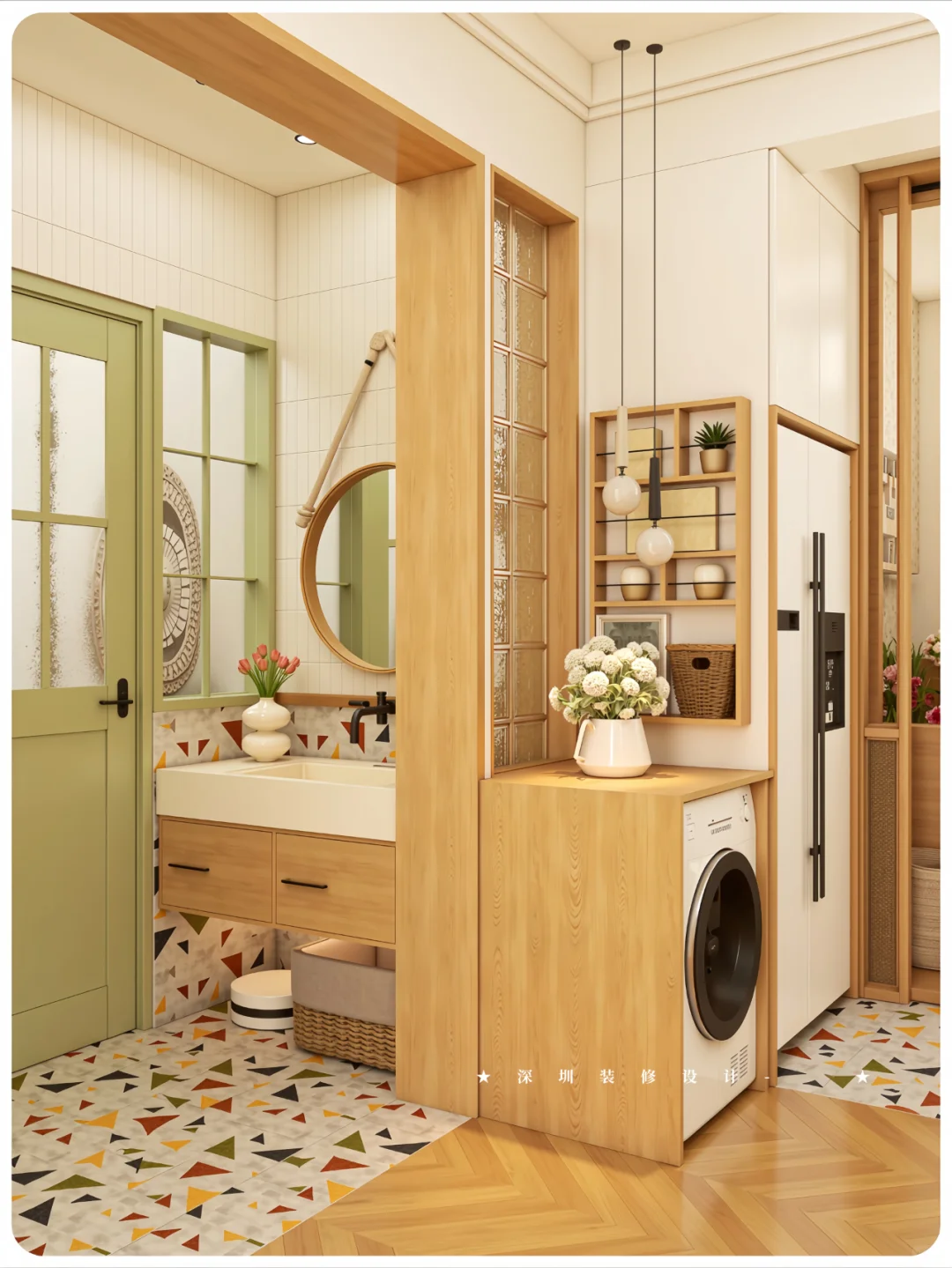 55㎡爆改5房?,双儿童房超强收纳豪宅感