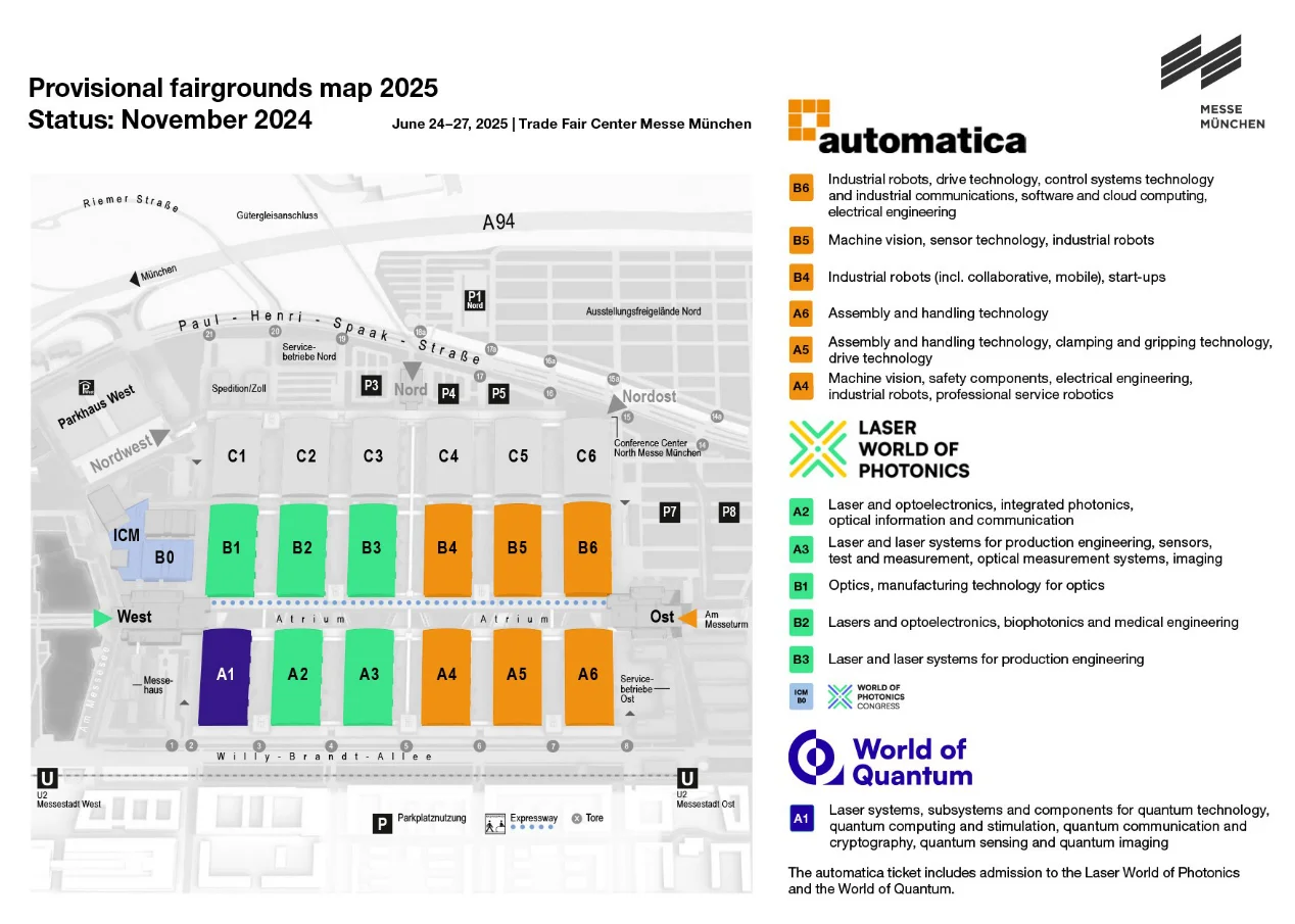 德国慕尼黑Automatica现场服务