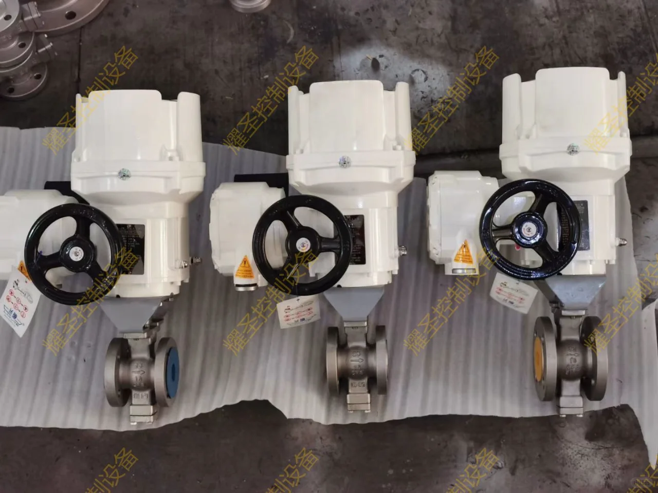 耀圣电动 V 槽球阀——高效控制的理想选择