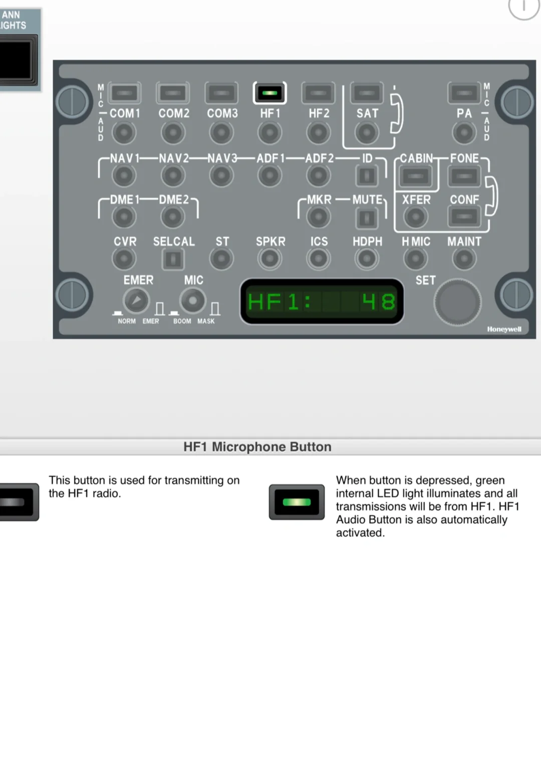 飞机上的通信系统