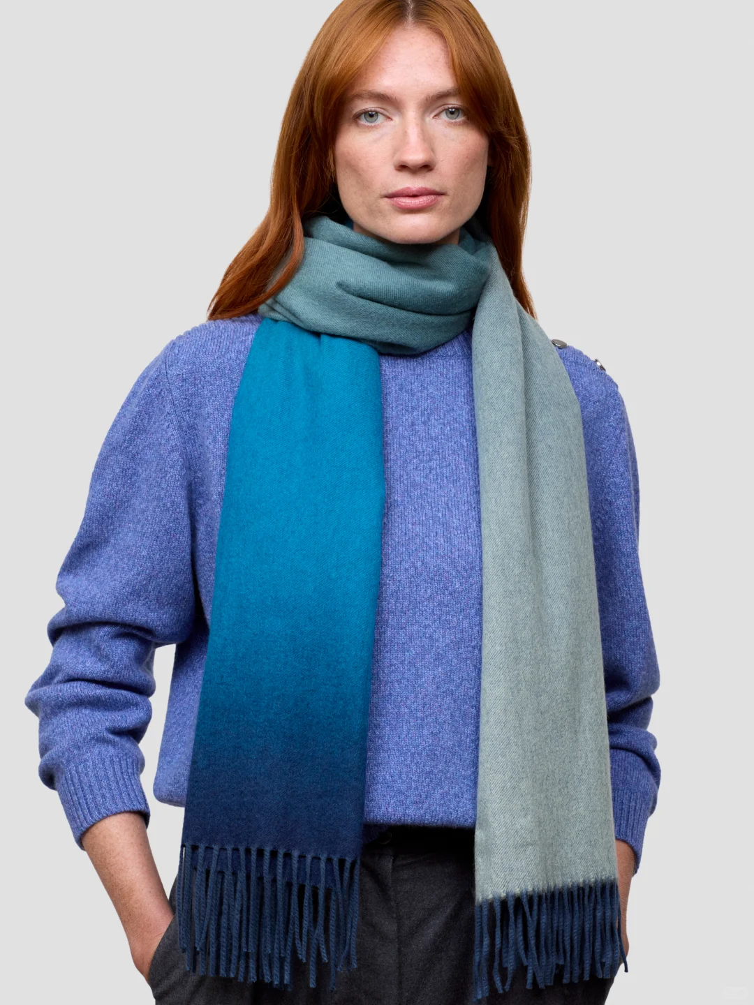 Begg x Co 25秋冬亮点:Nuance渐变围巾