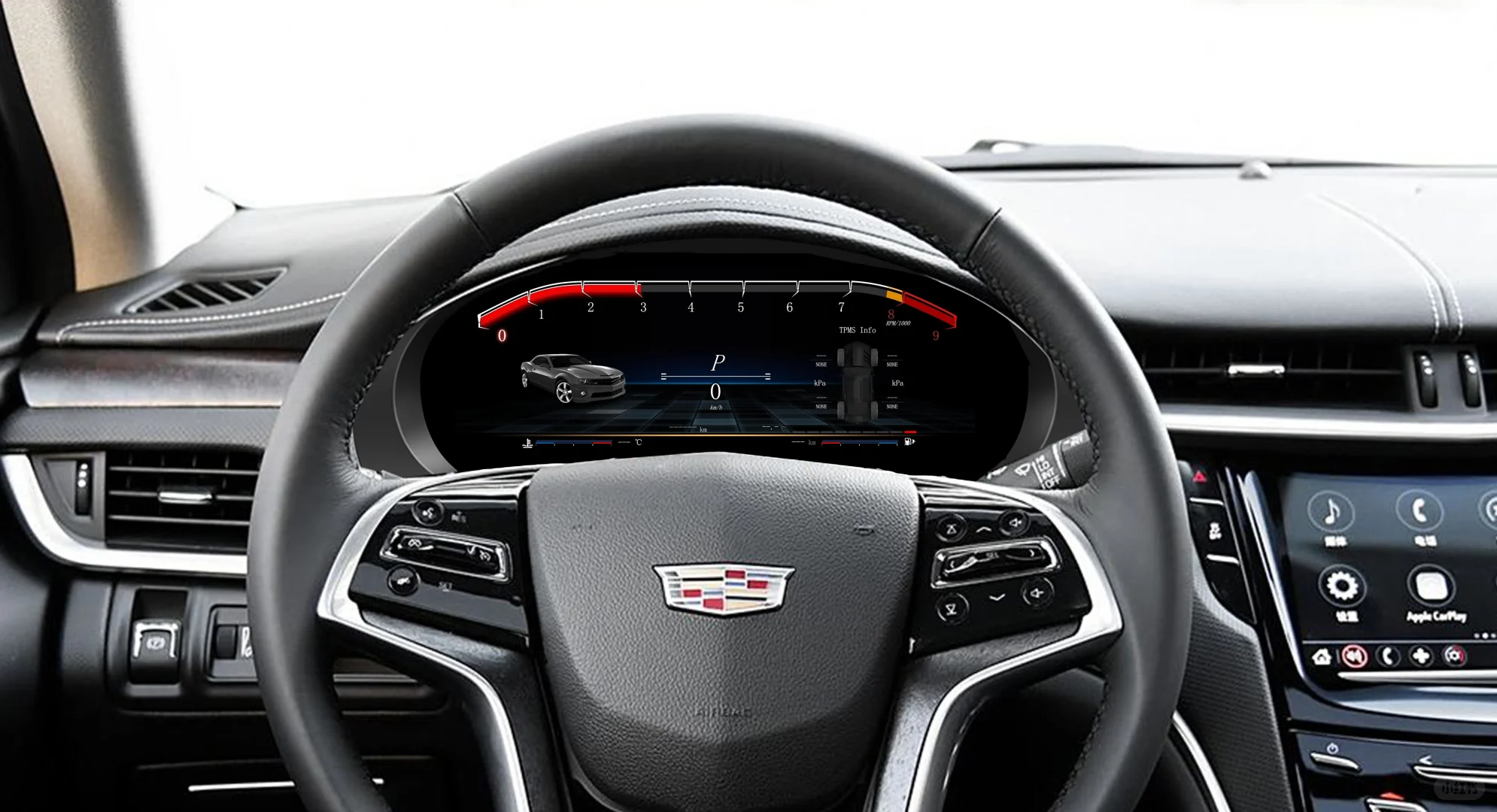 凯迪拉克XTS液晶仪表