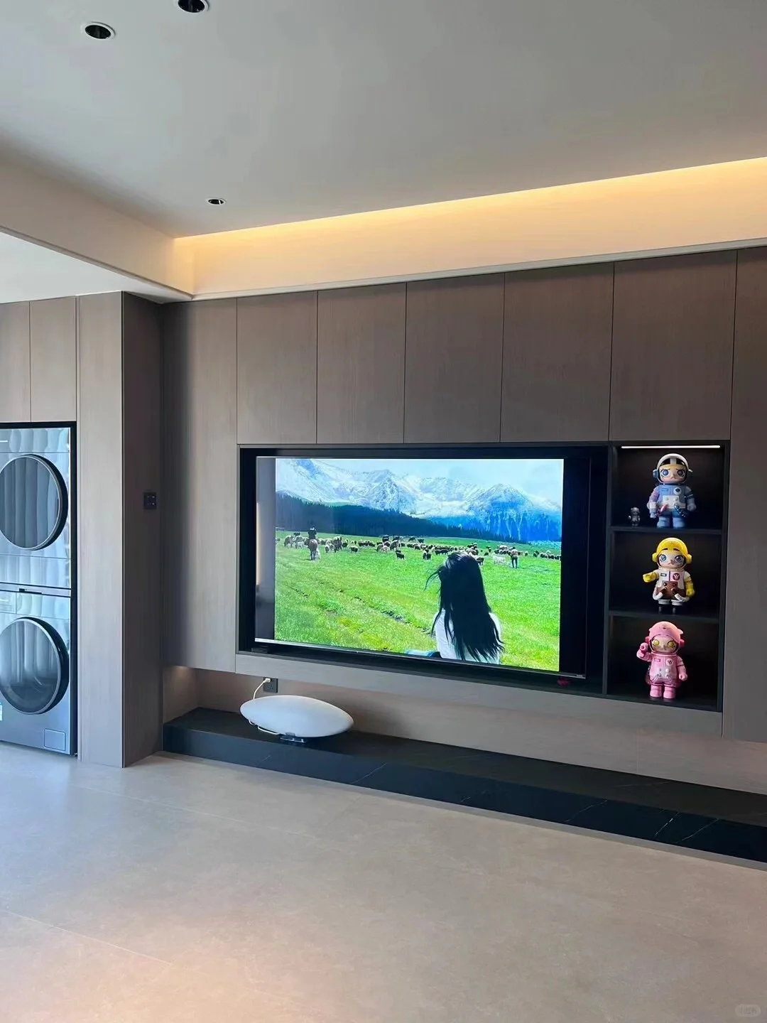 一个细节扩大客厅6㎡，还捡了个书房‼