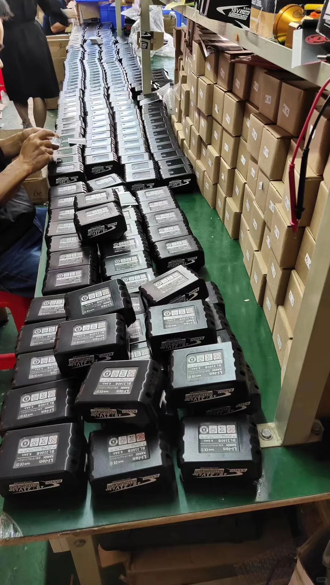 生产锂电池工厂！