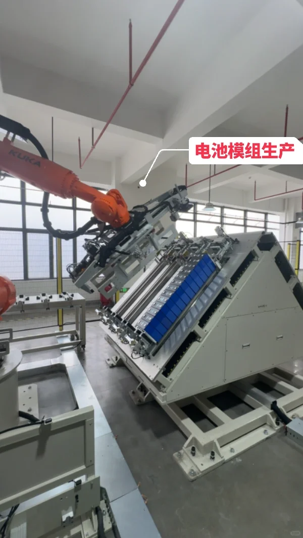 揭秘! ? 储能工厂生产线布局