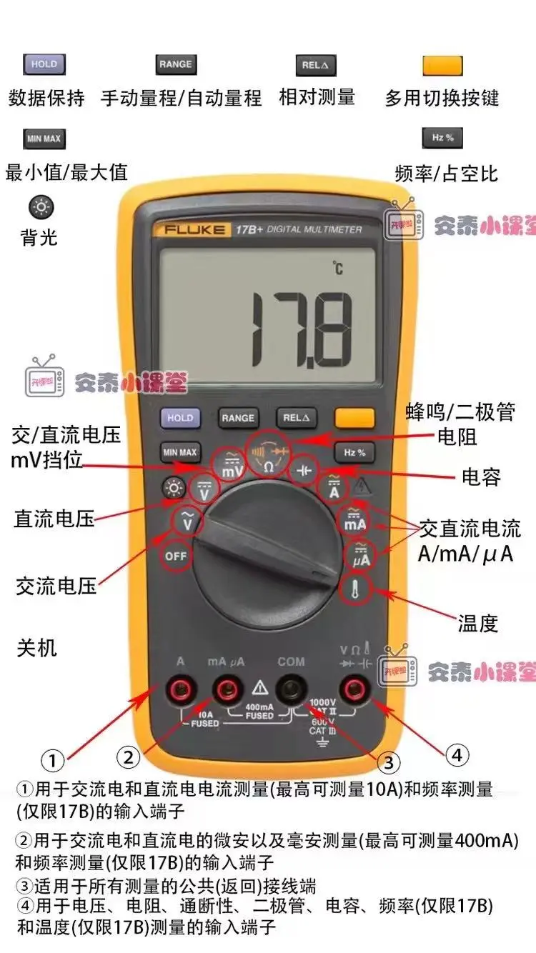 【万用表保姆级教程】? 别再让它吃灰了