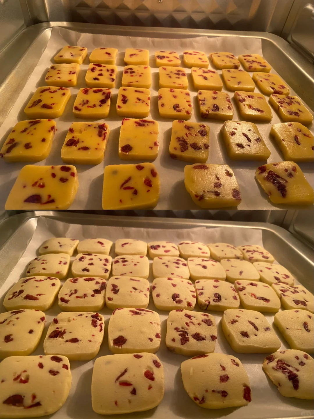 免打发!酥到掉渣的蔓越莓饼干?