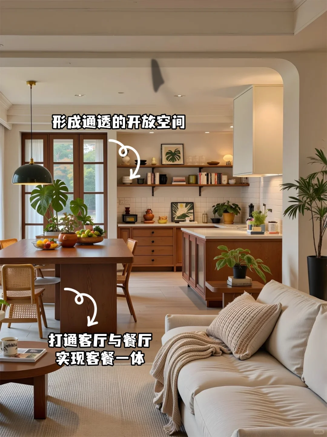 小户型去客厅化➔5个设计灵感破除空间局限