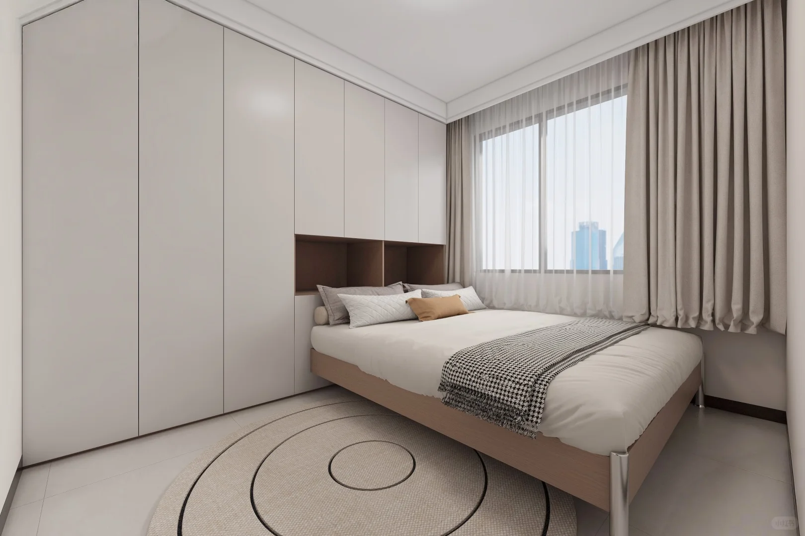 多伦定制丨锦绣豪庭,123平,意式极简!