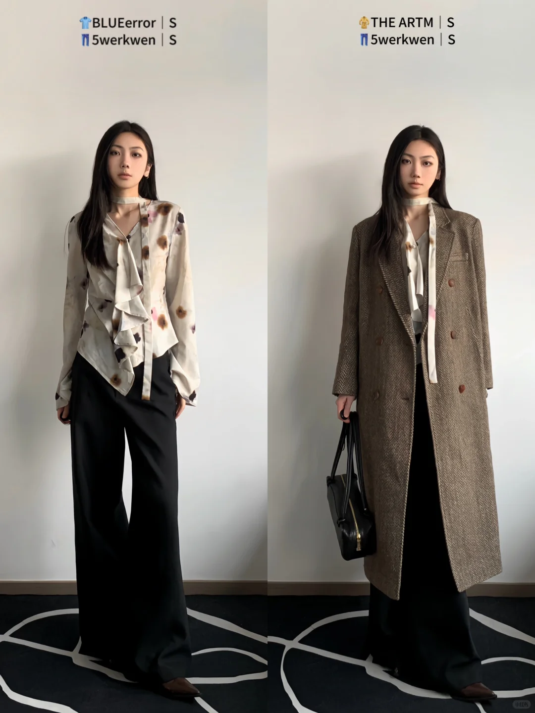 姐系氛围感｜高级allgrey驼色大衣穿搭合集