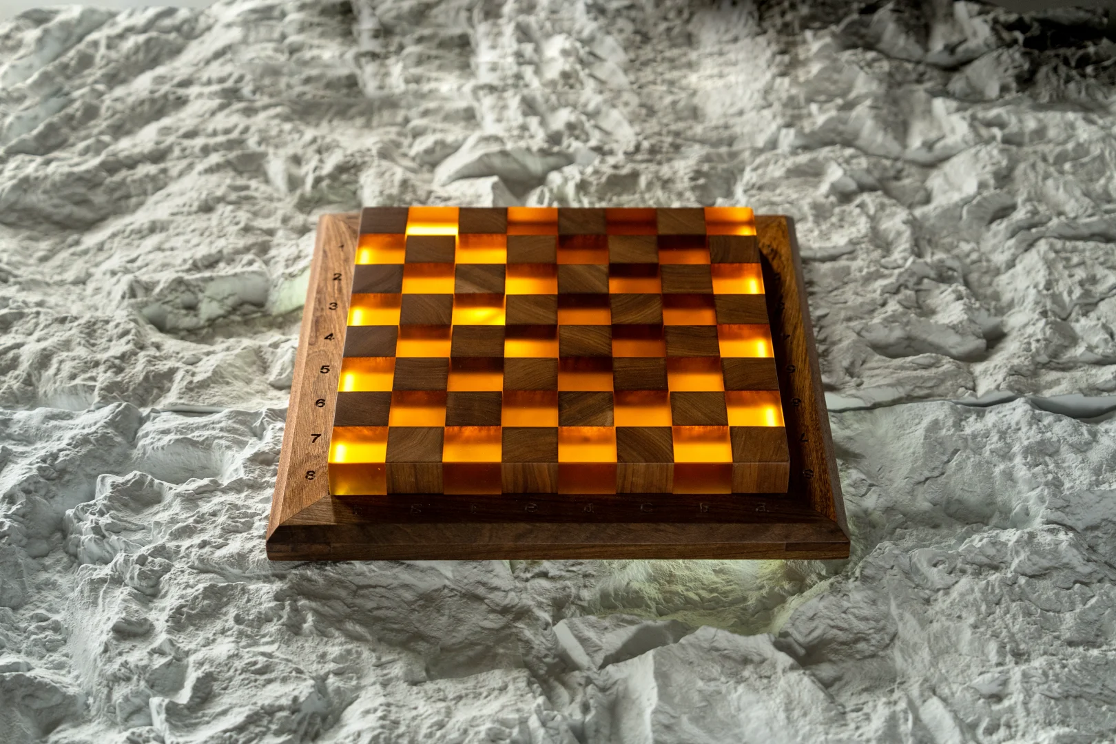 ▪️树脂｜手工定制树脂国际象棋棋盘