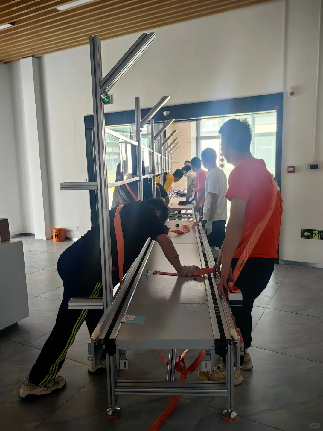 企业搬迁——流水线拆装